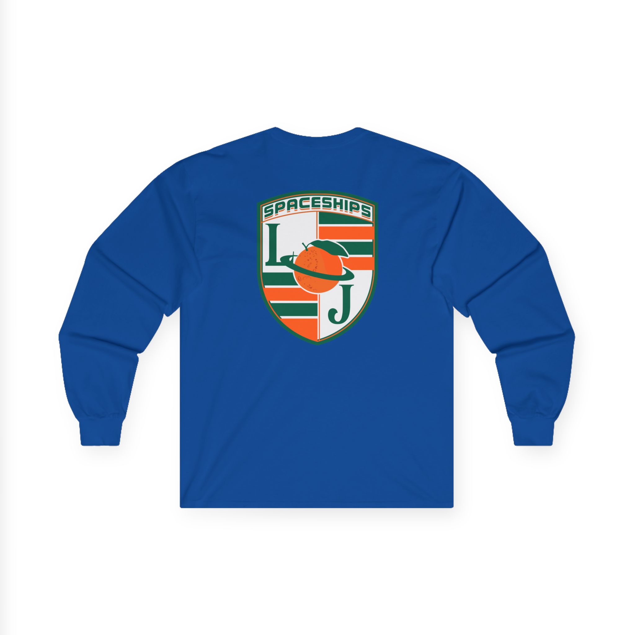 Larry June Badge Unisex Ultra Cotton Long Sleeve Tee