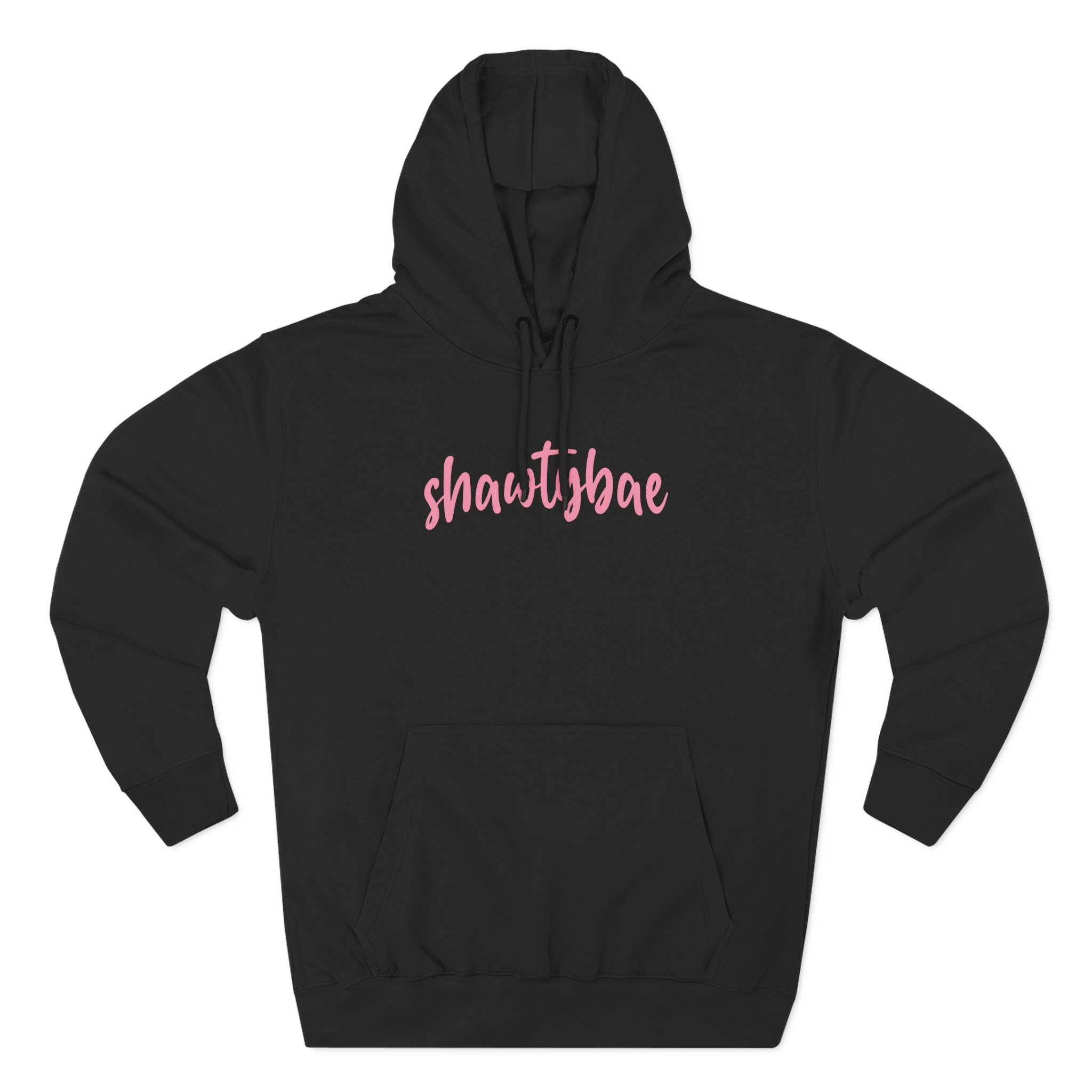 Shawty Bae Oh My Gatos Three-Panel Fleece Hoodie