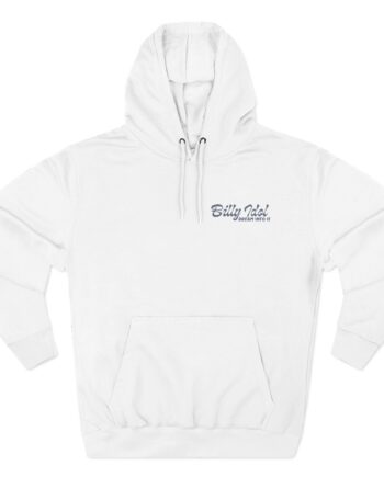 Billy Idol Billy Script Three-Panel Fleece Hoodie