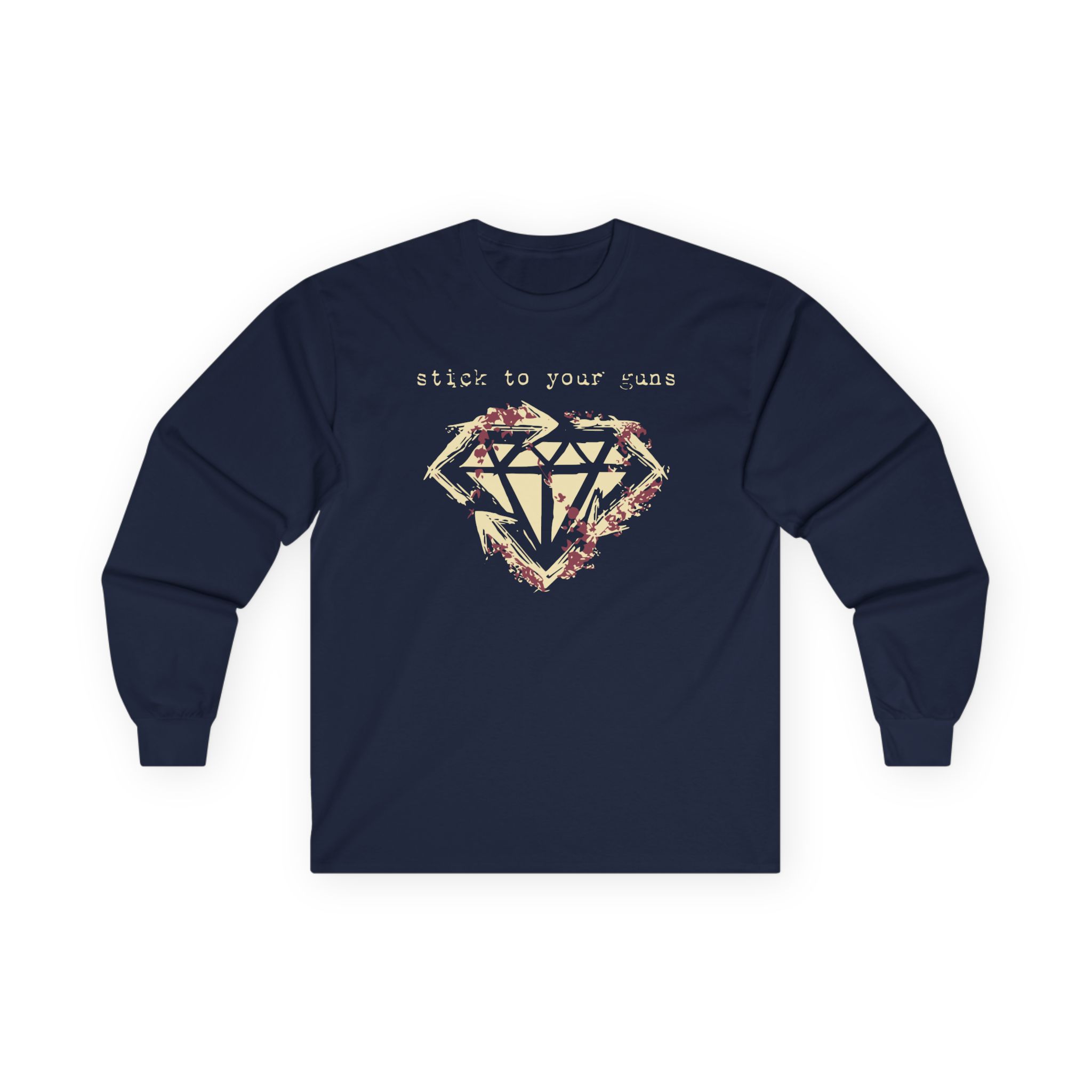 Stick to Your Guns Diamond Enemy Unisex Ultra Cotton Long Sleeve Tee
