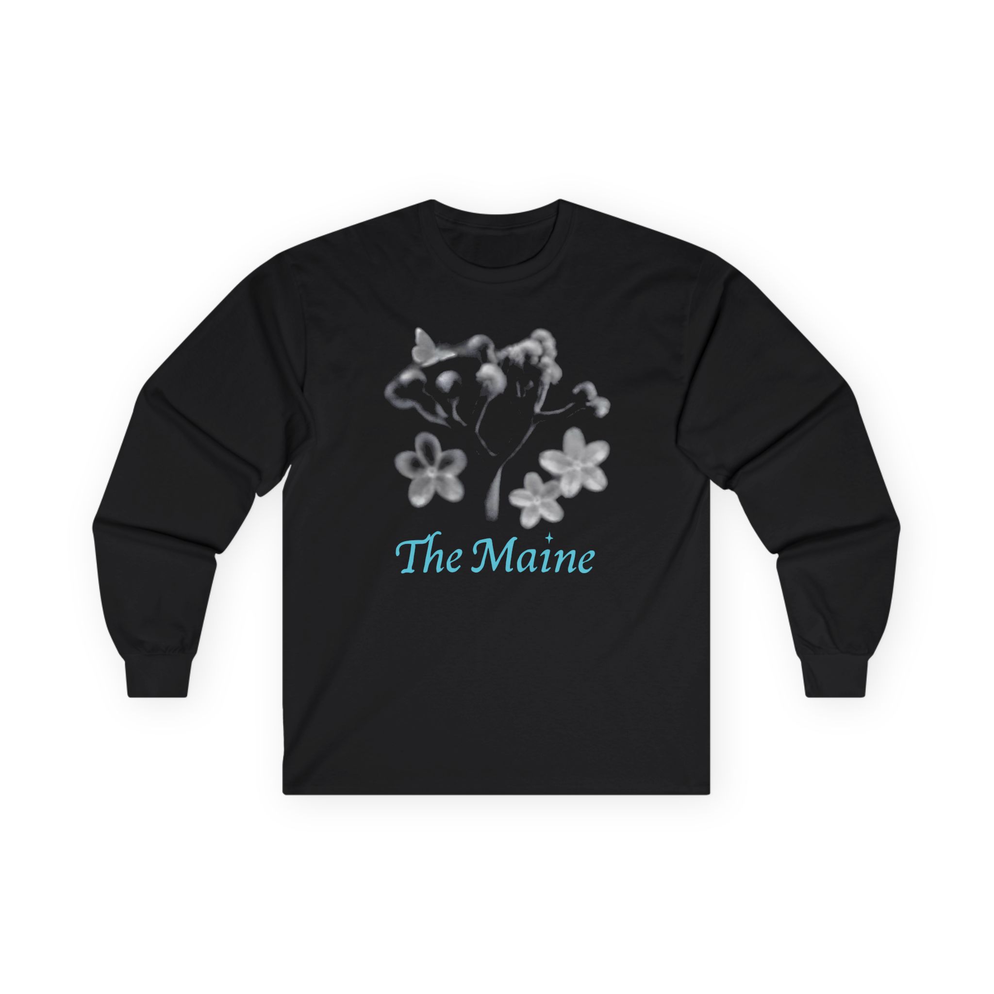 The Maine Blur Unisex Ultra Cotton Long Sleeve Tee