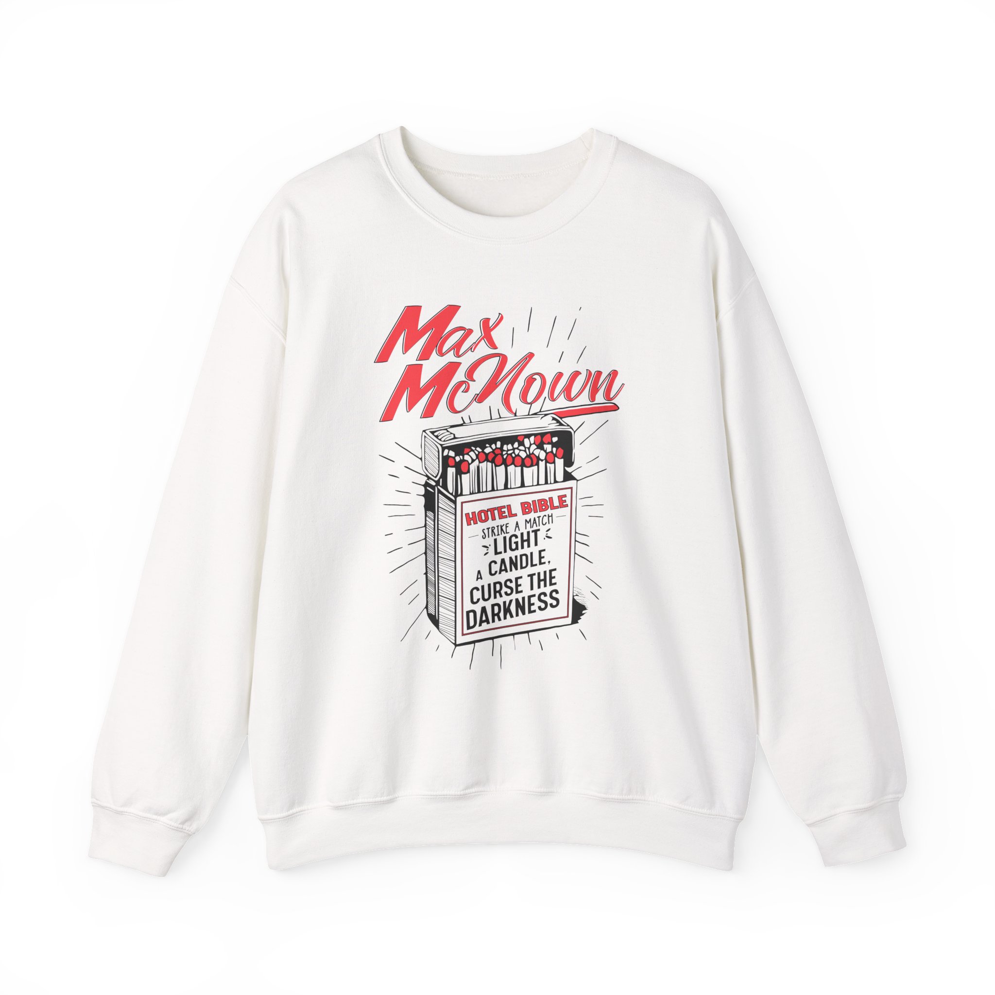 Max Mcnown Matchbox Unisex Heavy Blendâ„¢ Crewneck Sweatshirt