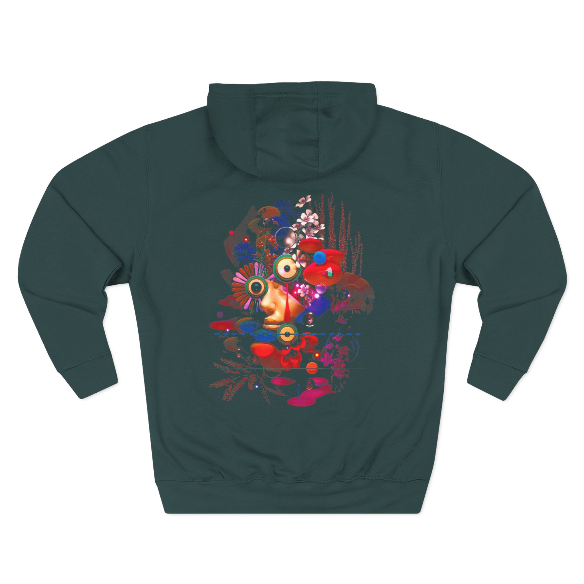 Mersiv Nye Three-Panel Fleece Hoodie