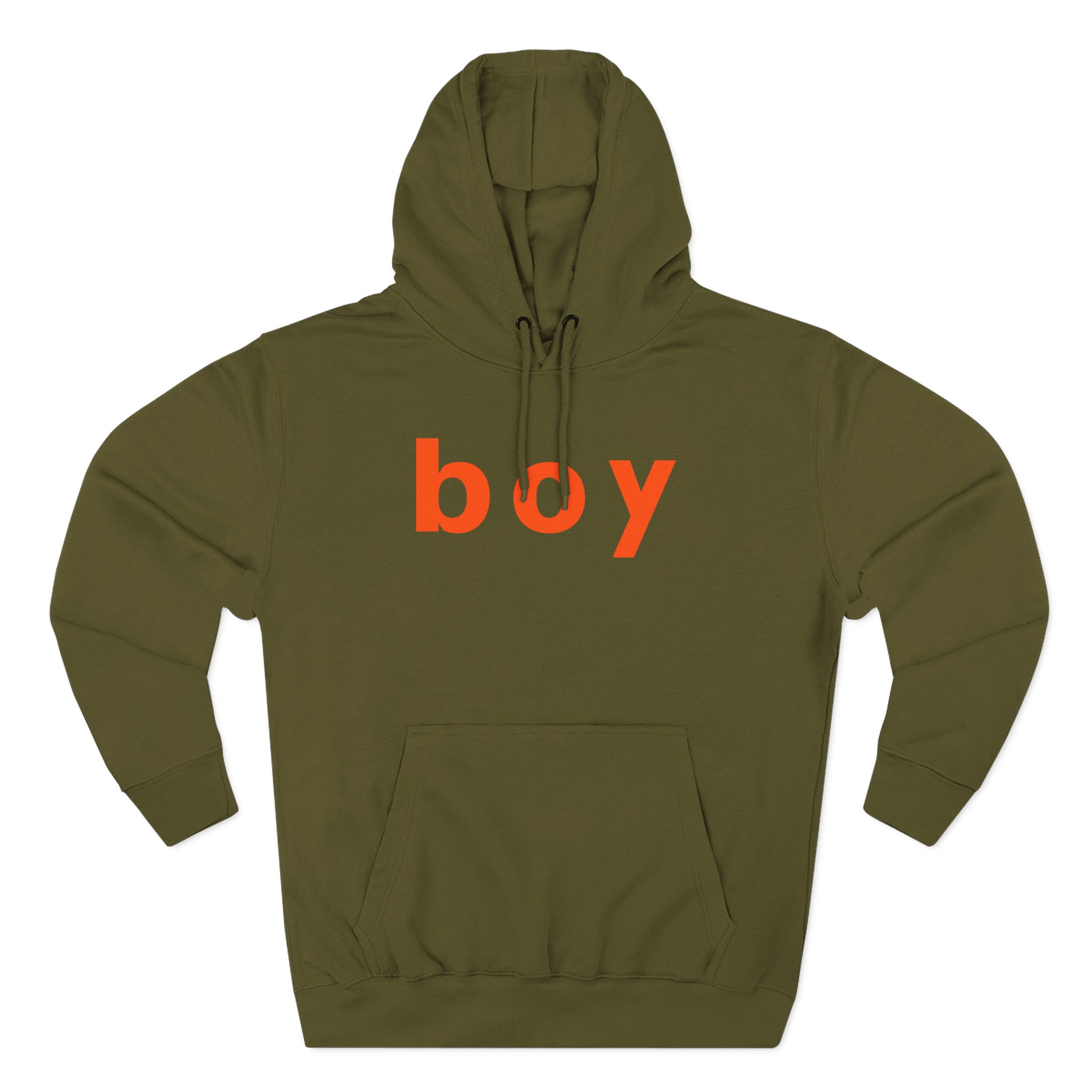 TK Boy Three-Panel Fleece Hoodie