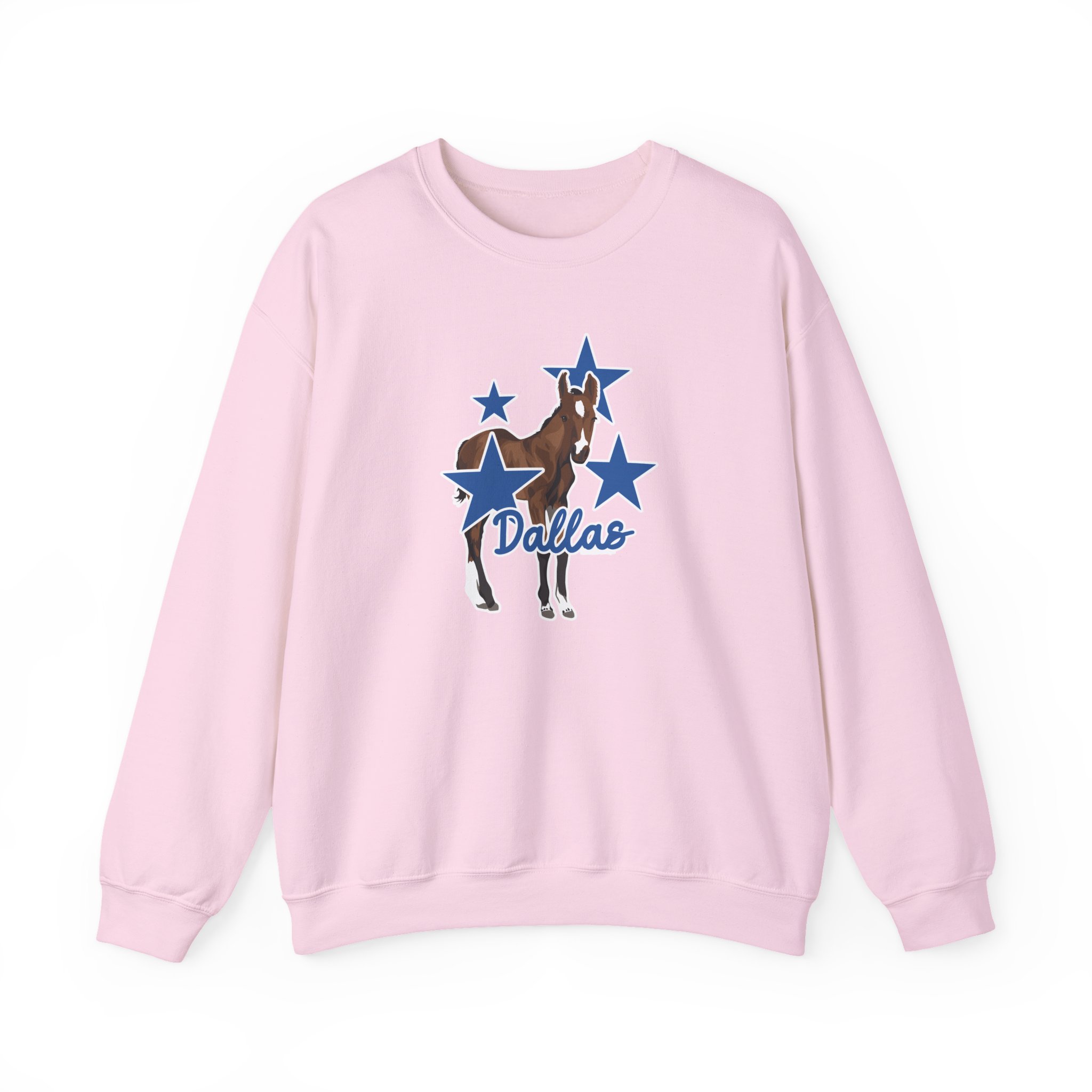 Katie Van Slyke Dallas Unisex Heavy Blendâ„¢ Crewneck Sweatshirt