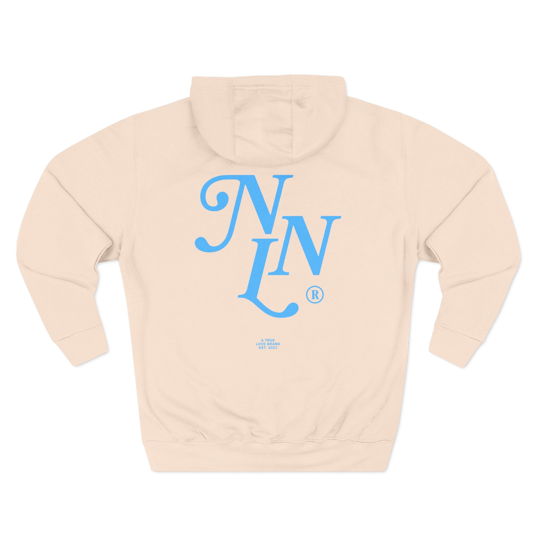 Montez Nnl Letter Rose Three-Panel Fleece Hoodie