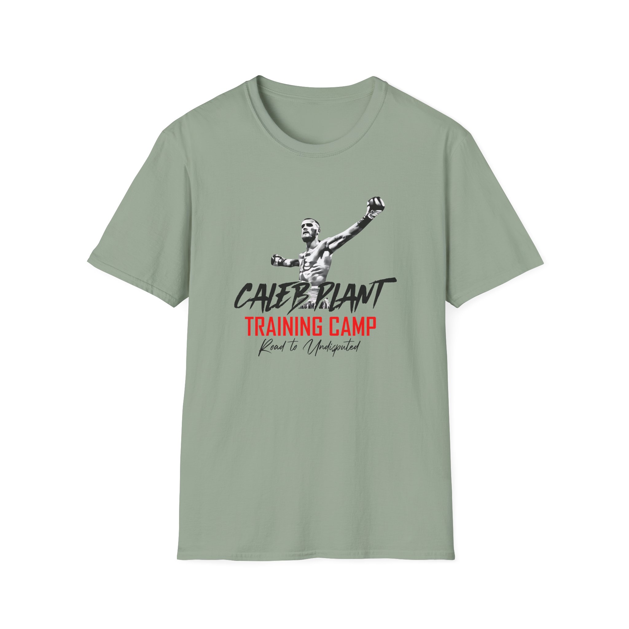 Caleb Plant Training Camp W/ Image Unisex Softstyle T-Shirt