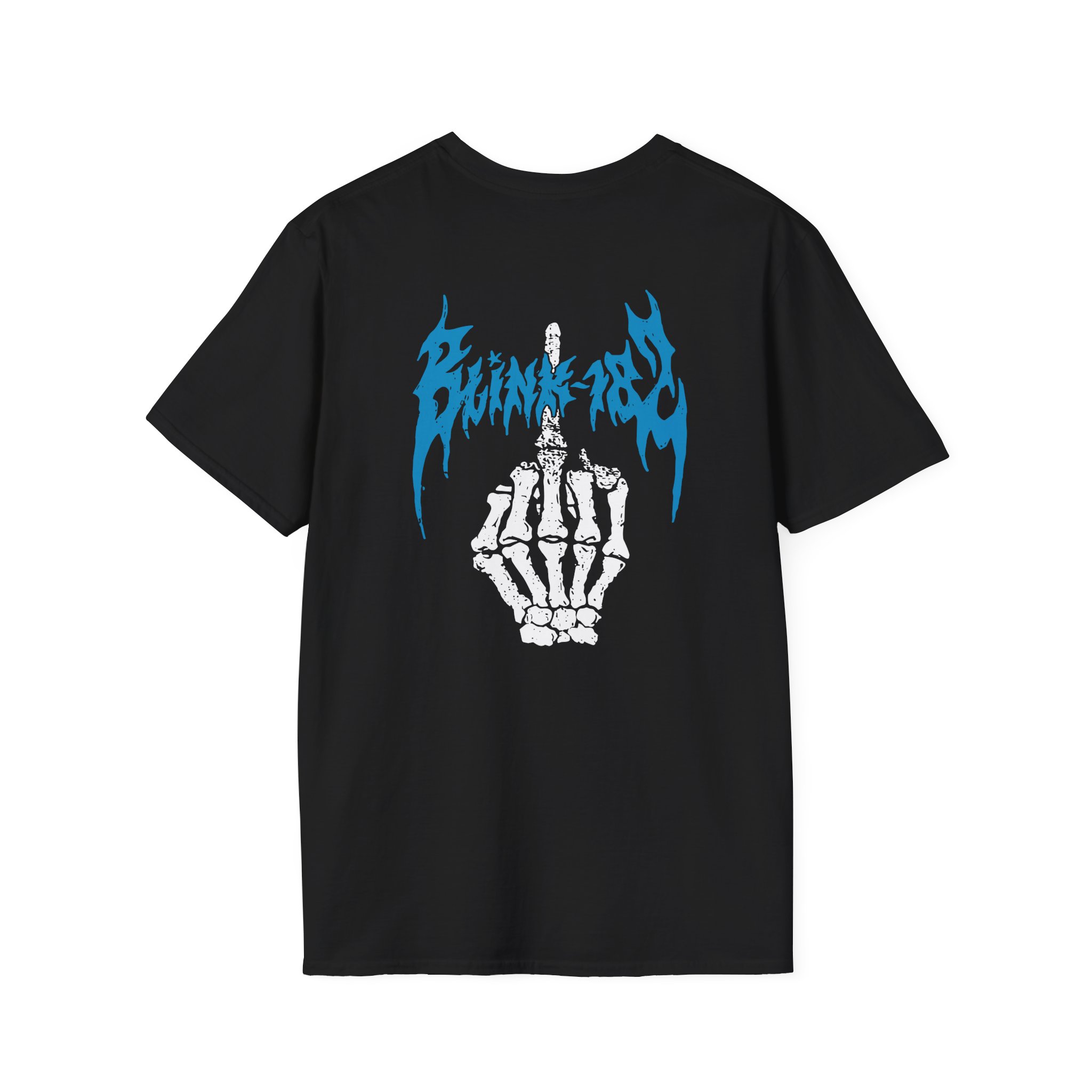 Blink 182 Middle Finger Unisex Softstyle T-Shirt