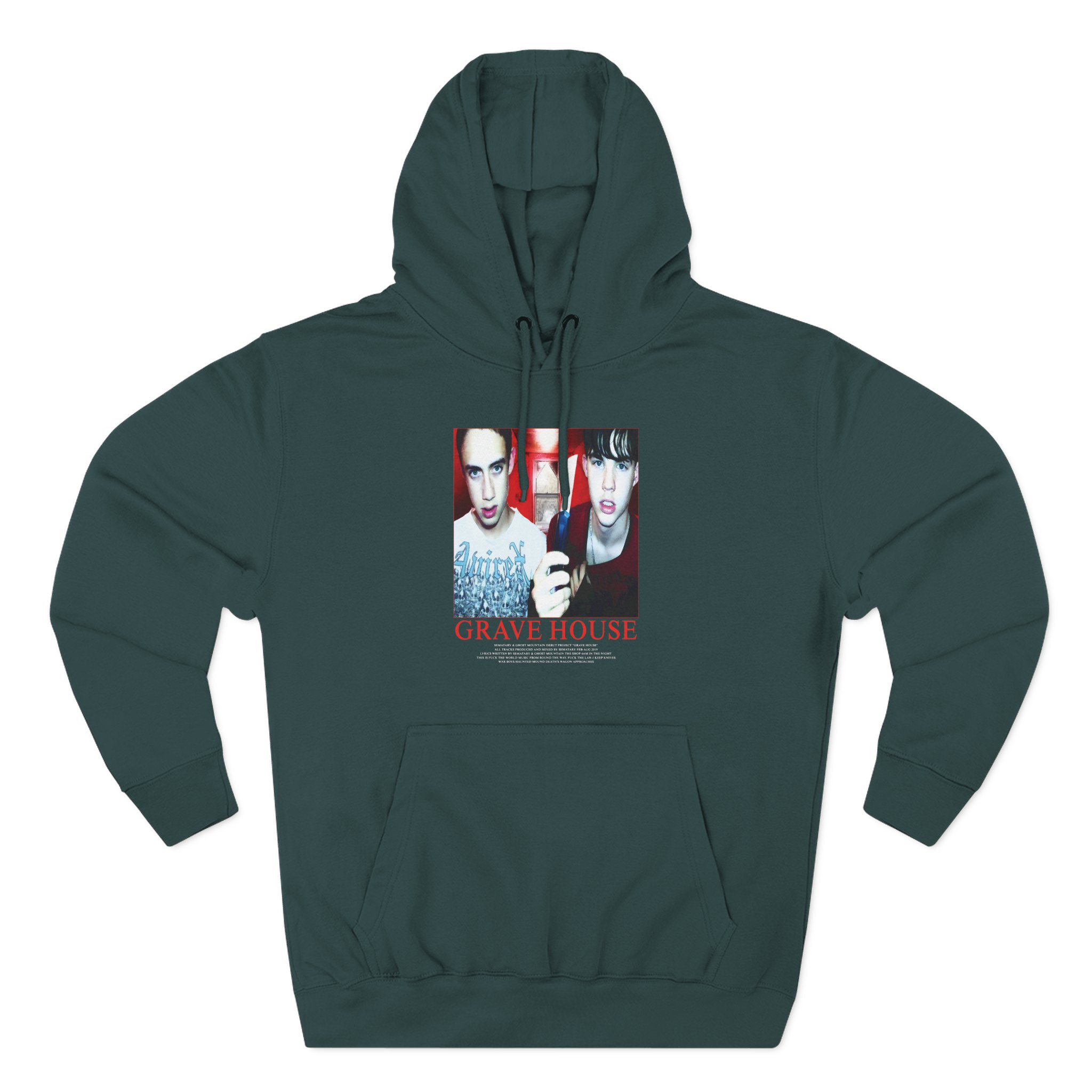 Sematary Three-Panel Fleece Hoodie