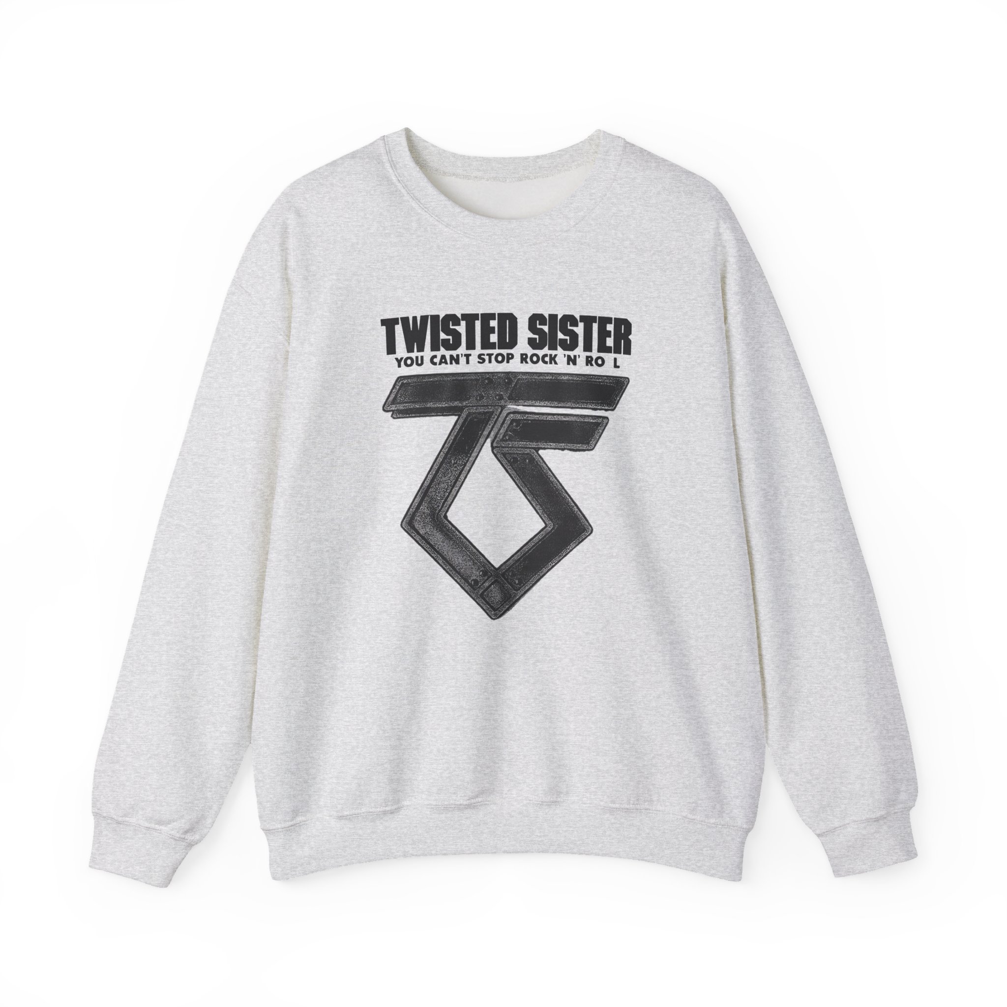 Can't Stop Rock 'n' Roll Twisted Sister Unisex Heavy Blendâ„¢ Crewneck Sweatshirt