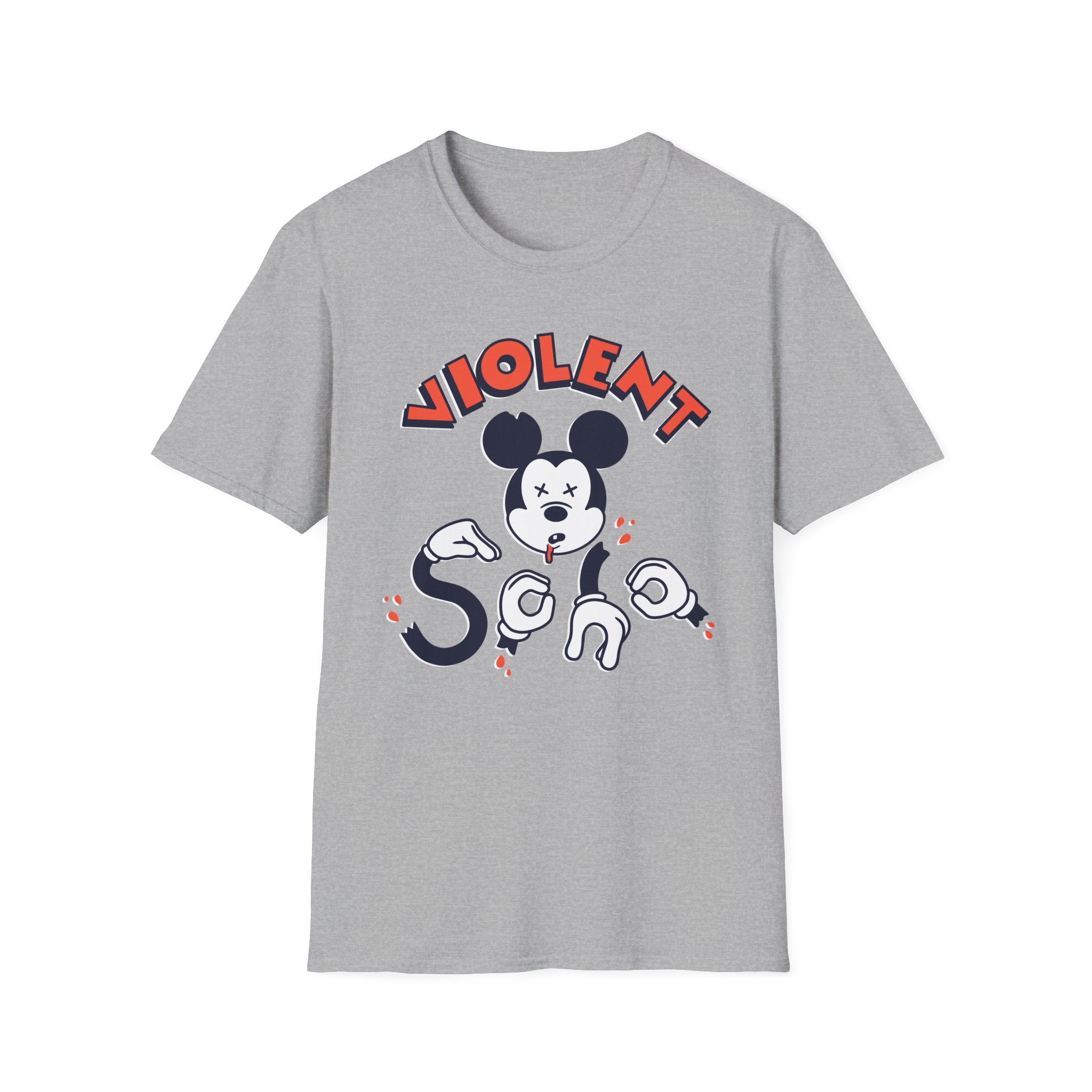 Violent Soho Dead Mouse Unisex Softstyle T-Shirt