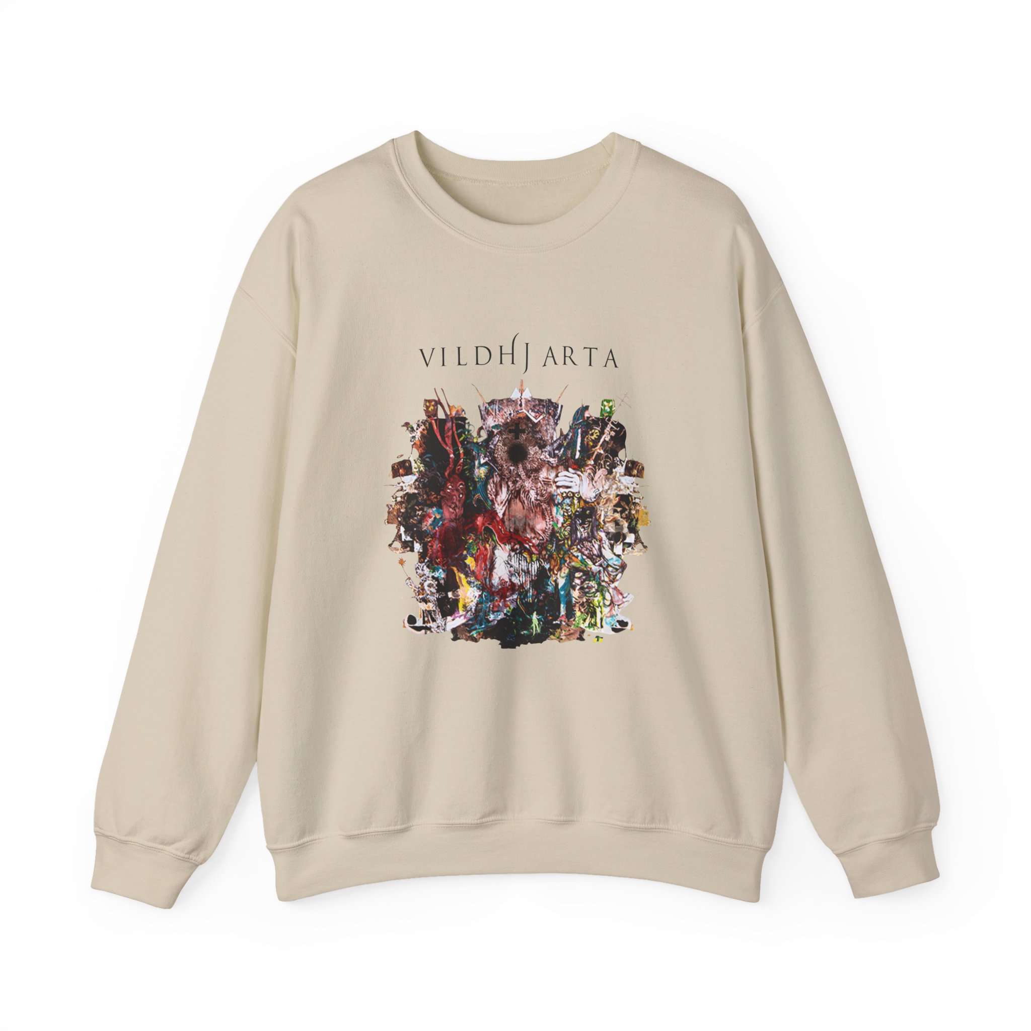 Vildhjarta Kristallfågel Unisex Heavy Blend Crewneck Sweatshirt