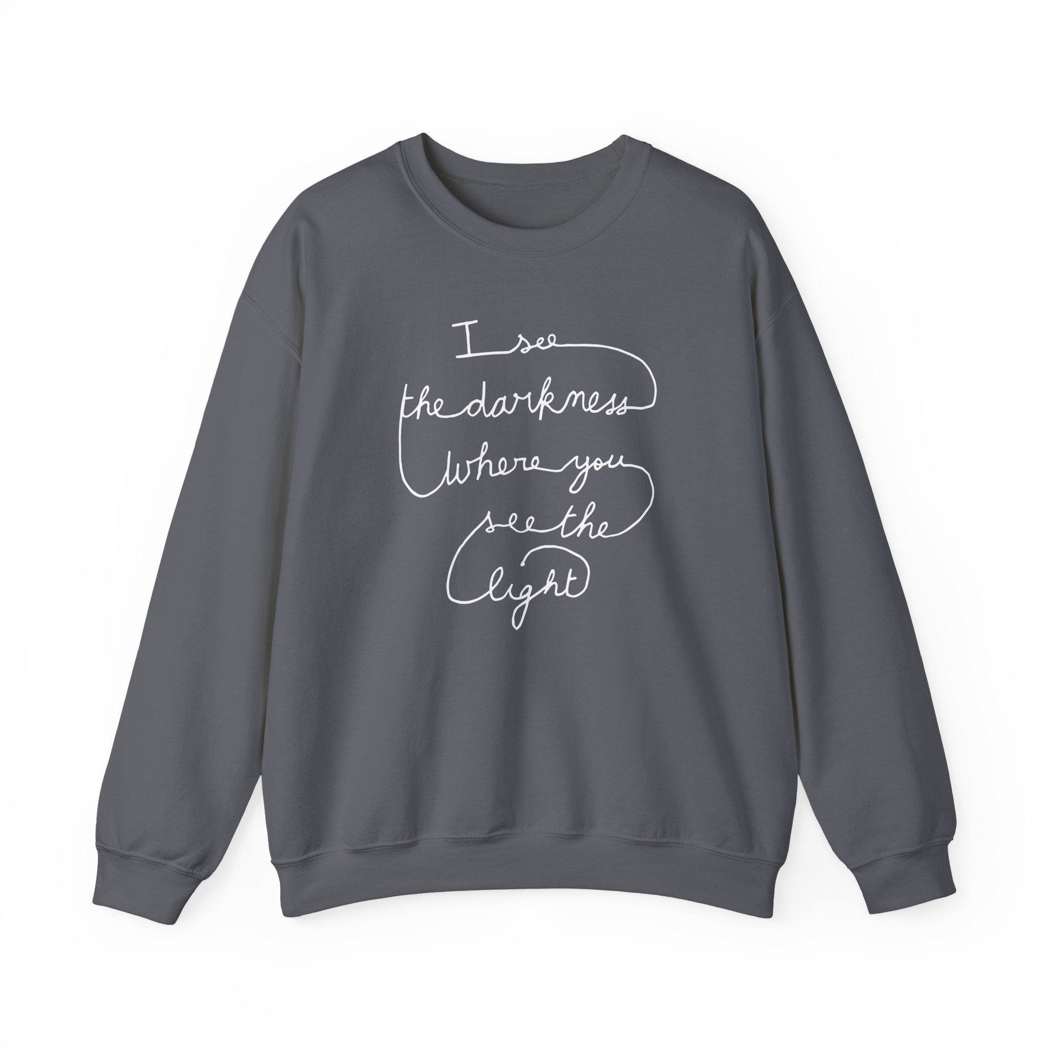 Tom Odell I See the Darkness Unisex Heavy Blendâ„¢ Crewneck Sweatshirt