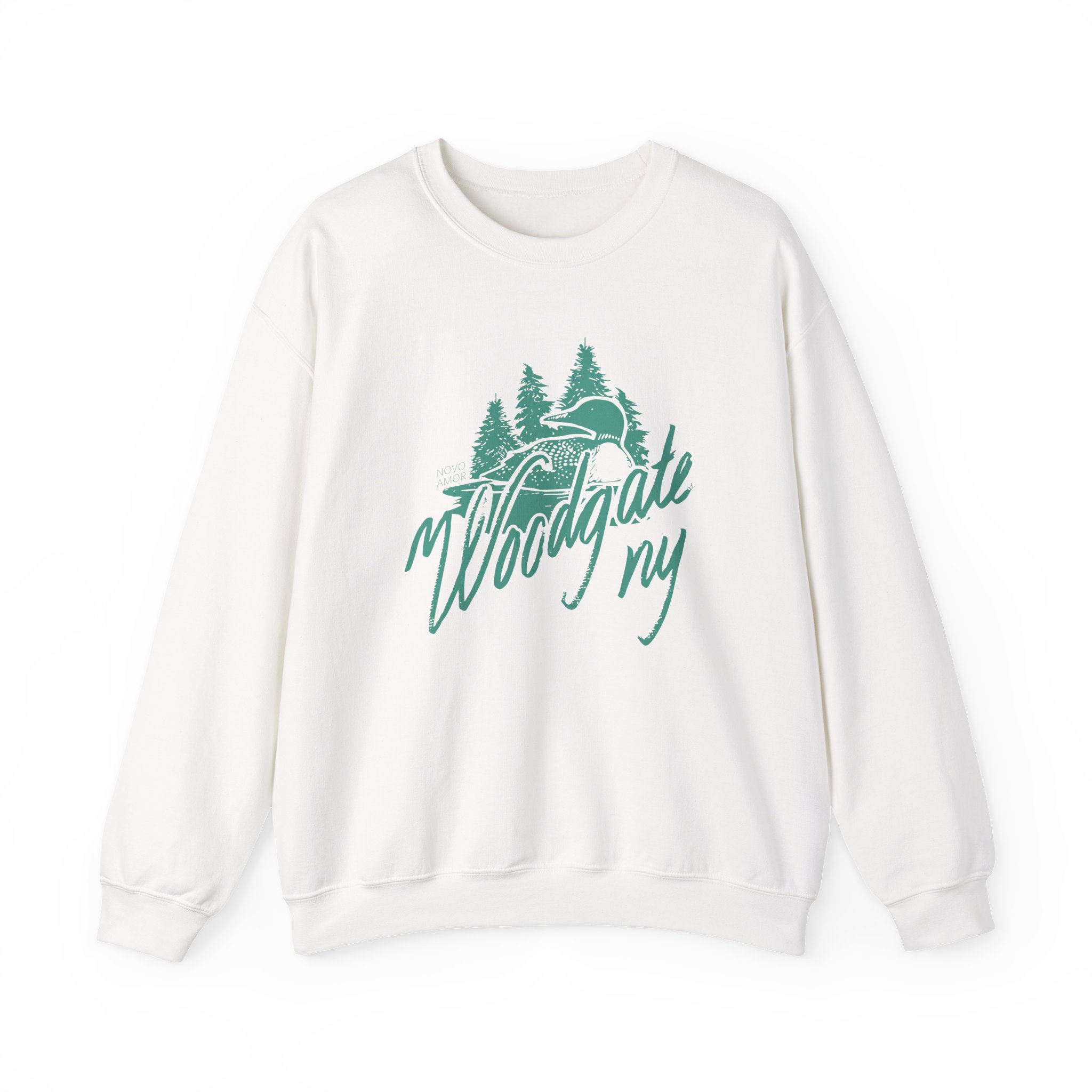 Novo Amor Woodgate Ny Unisex Heavy Blendâ„¢ Crewneck Sweatshirt