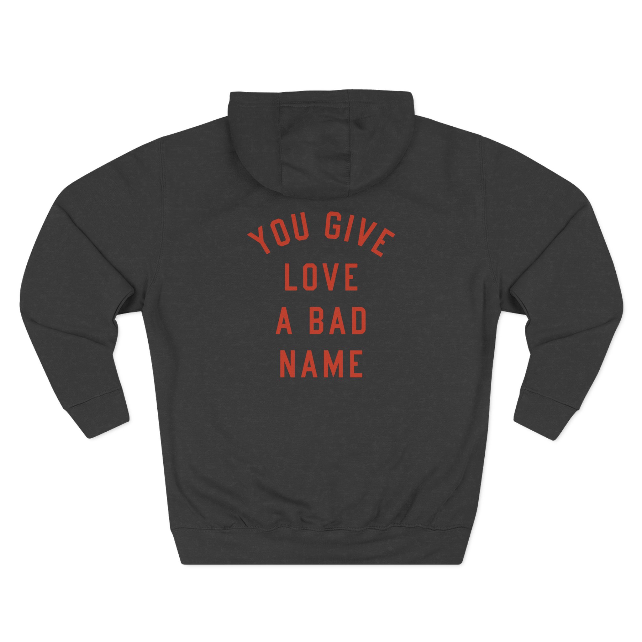 Bon Jovi You Give Love a Bad Name Three-Panel Fleece Hoodie