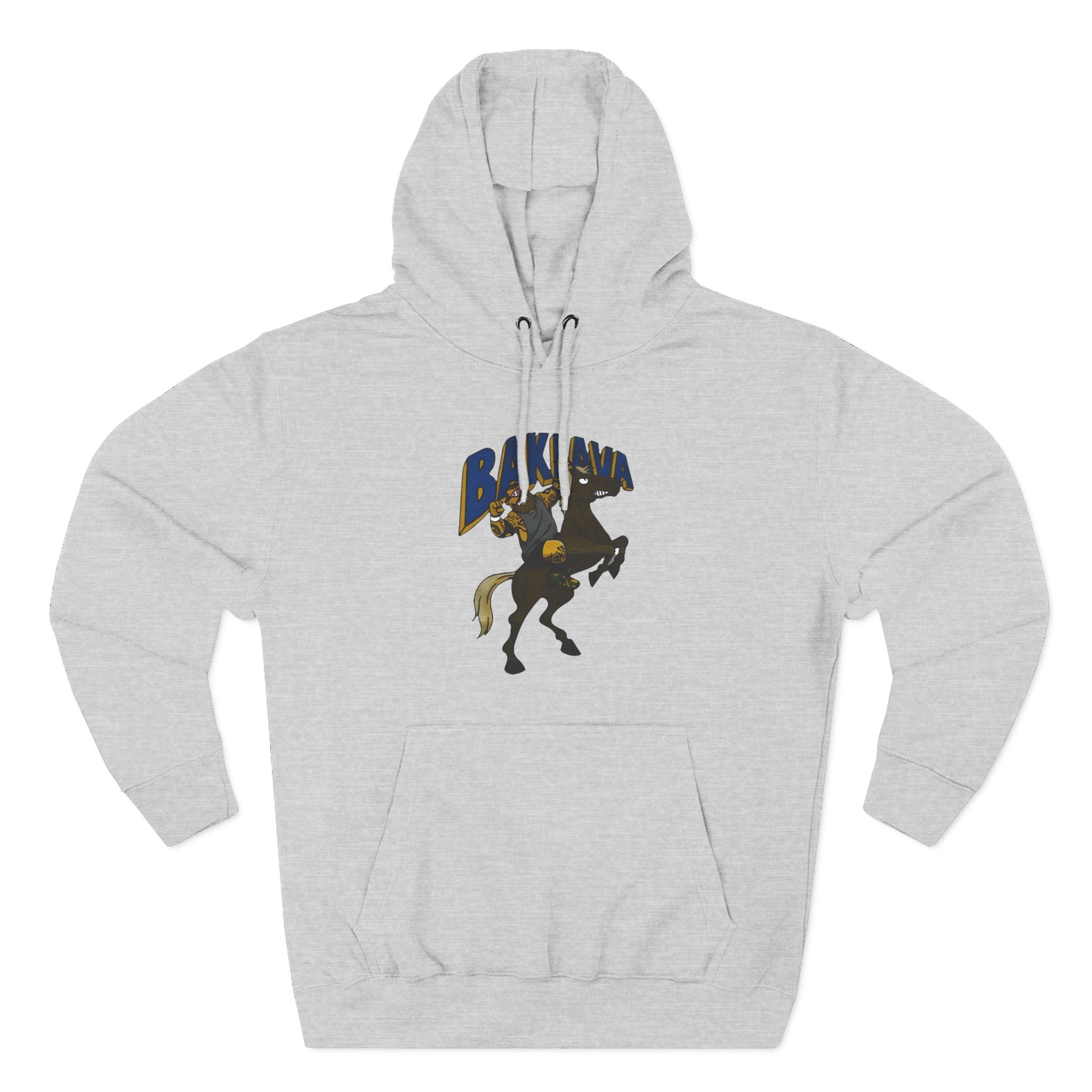 Action Bronson Baklava Horse Three-Panel Fleece Hoodie