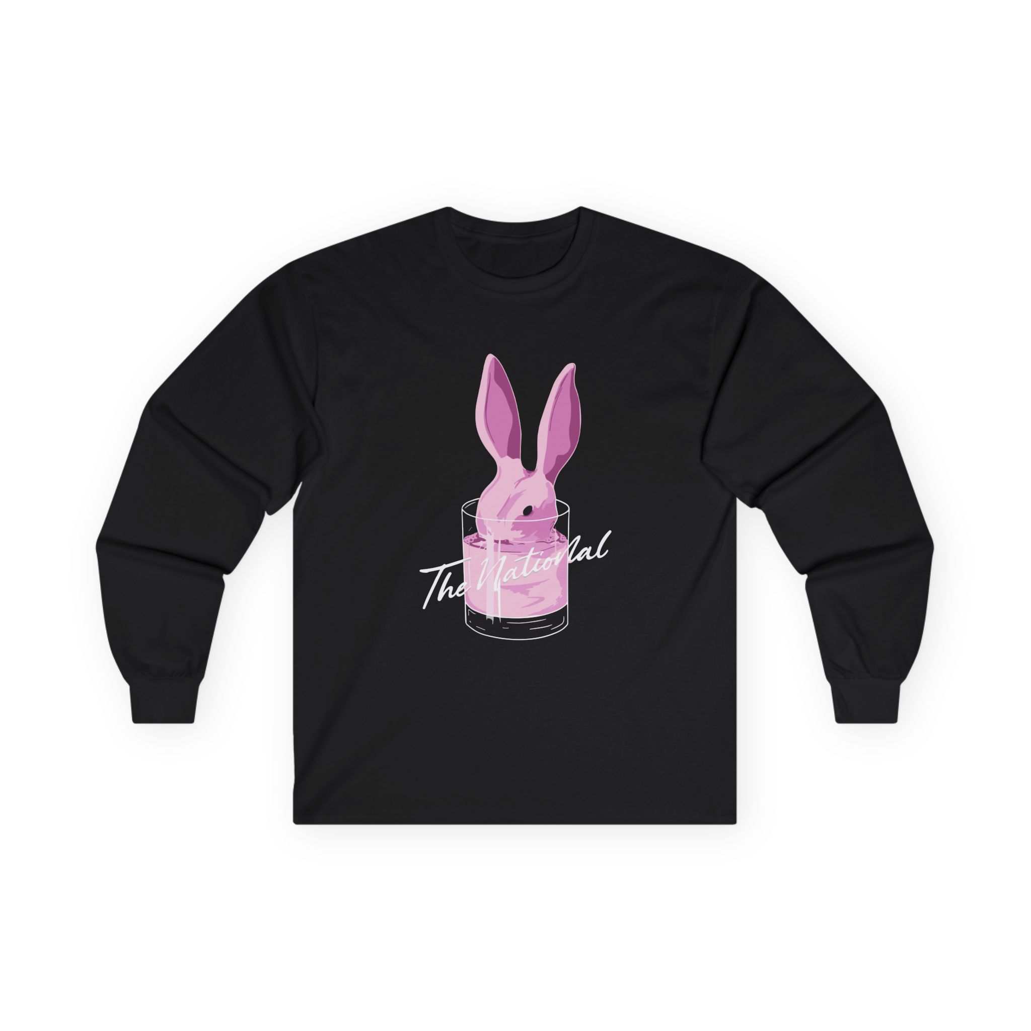 The National Pink Rabbits Unisex Ultra Cotton Long Sleeve Tee