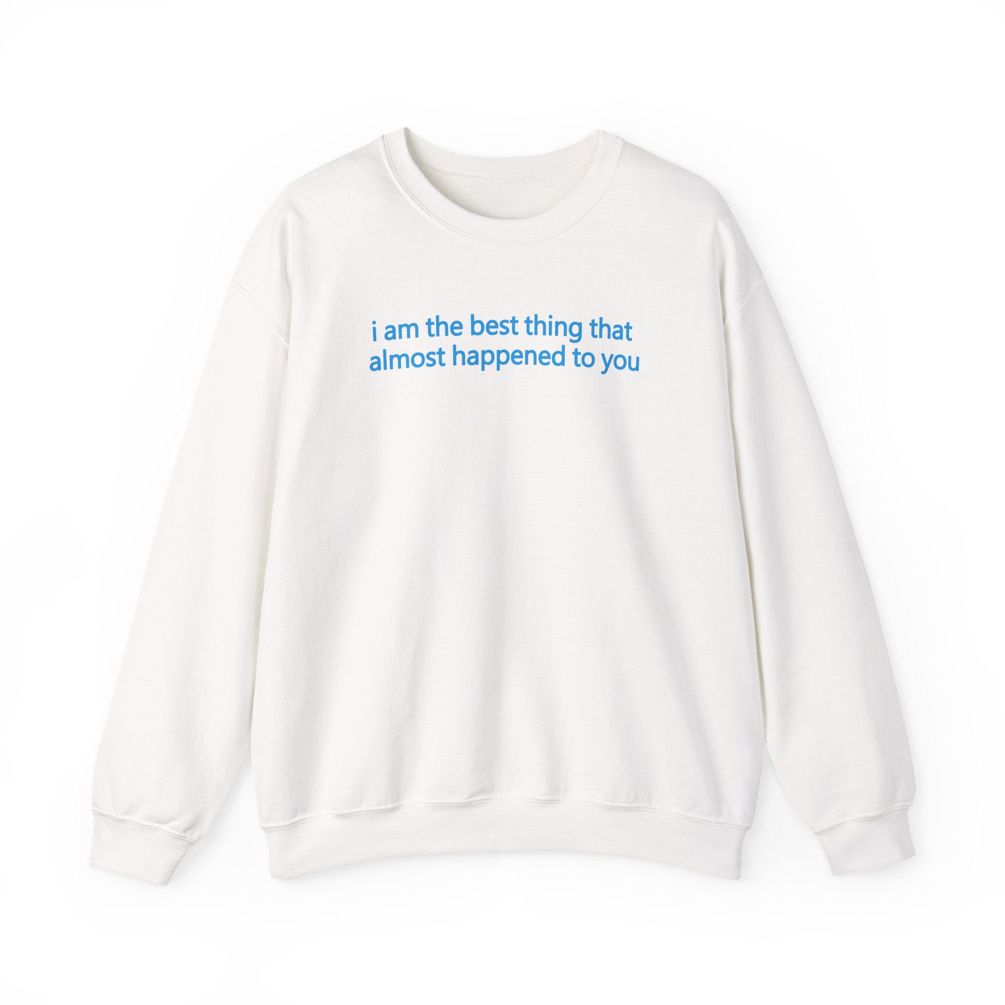 Maisie Peters I Am the Best Thing That Almost Happened to You Unisex Heavy Blendâ„¢ Crewneck Sweatshirt