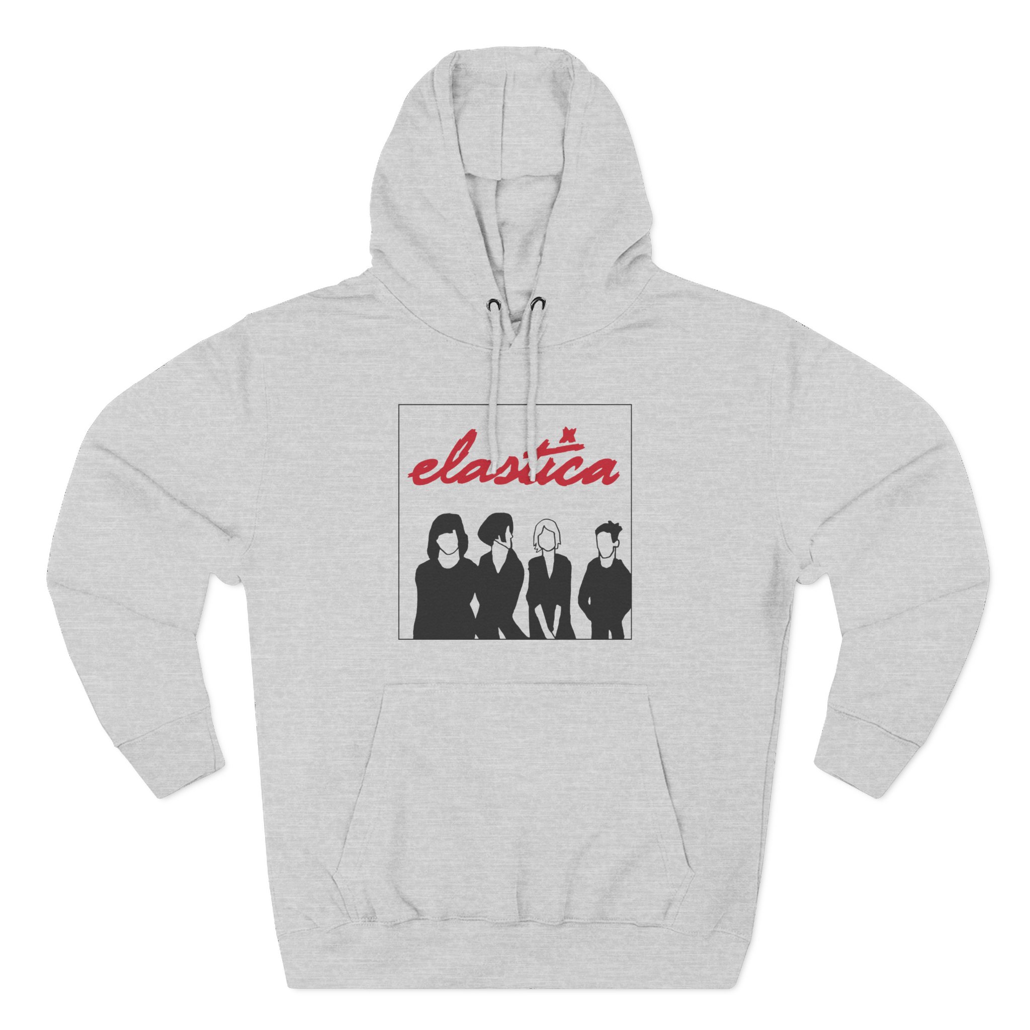 Elastica Three-Panel Fleece Hoodie