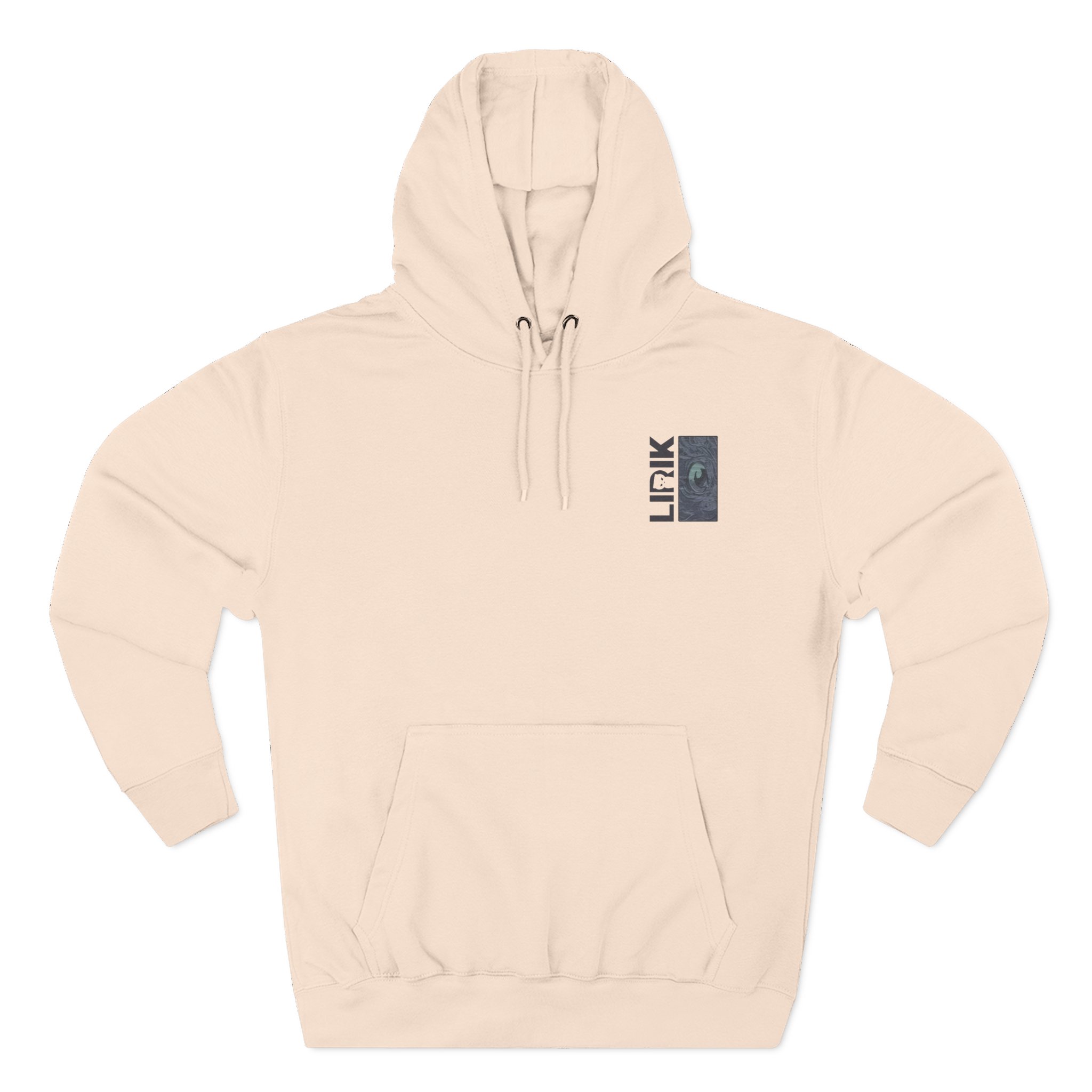 Lirik Stealth Three-Panel Fleece Hoodie
