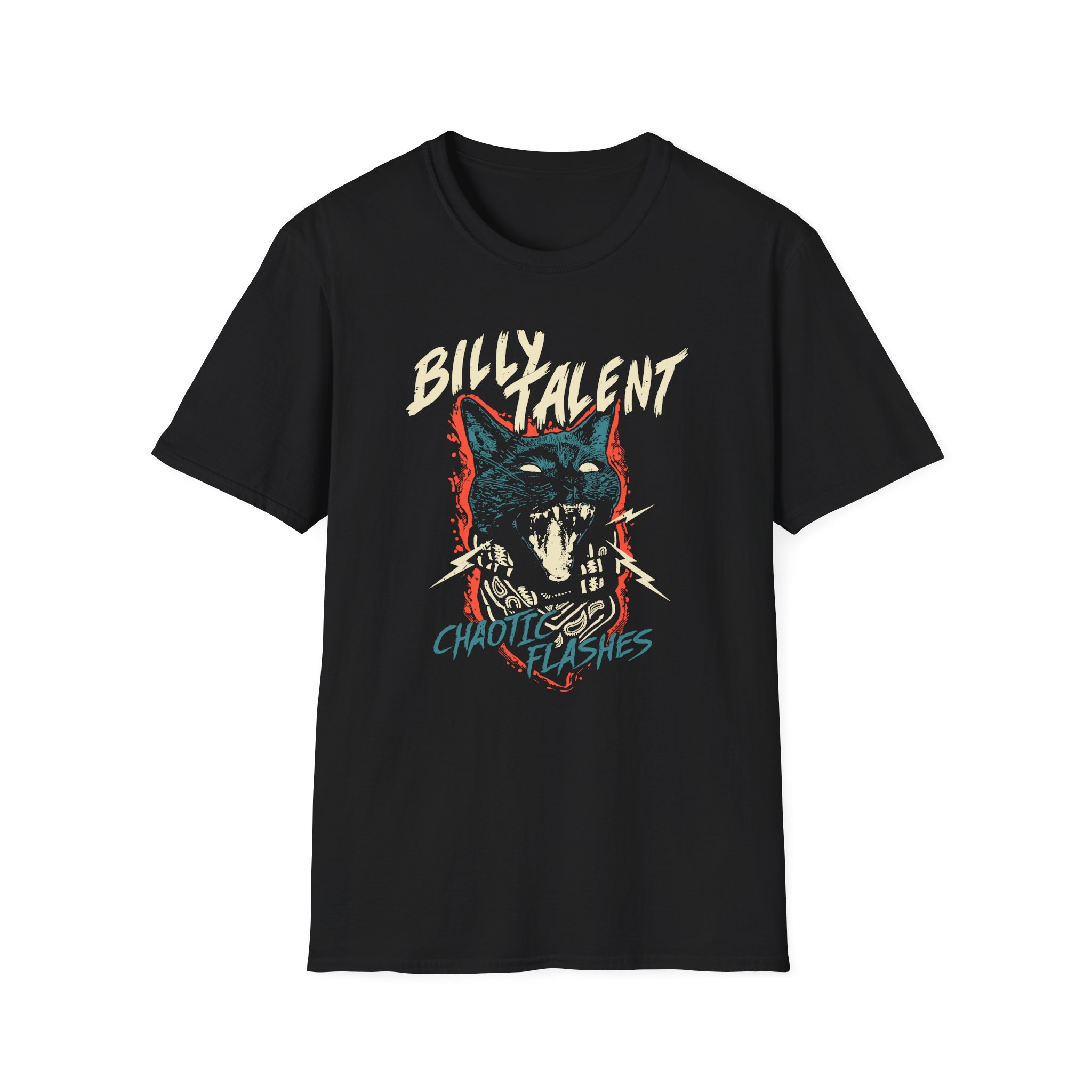 Billy Talent Chaotic Flashes Unisex Softstyle T-Shirt