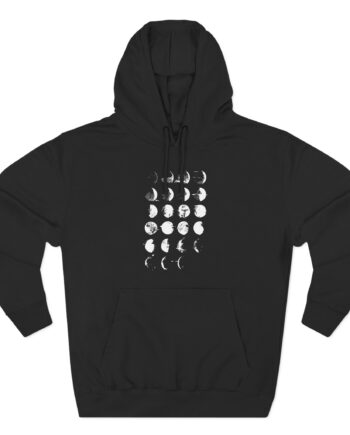 Converge Moon Phases Three-Panel Fleece Hoodie