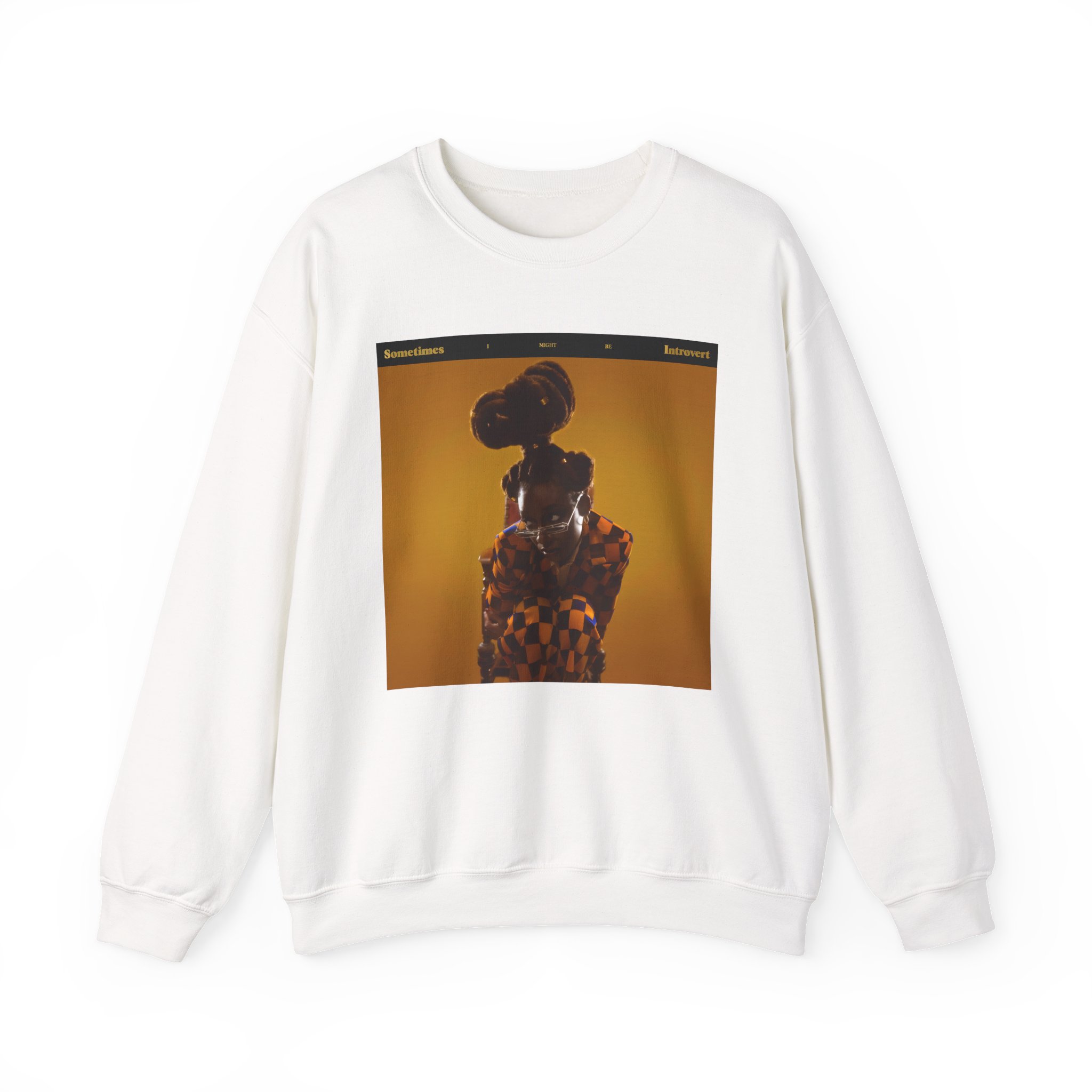 Little Simz Sometimes I Might Be Introvert Unisex Heavy Blendâ„¢ Crewneck Sweatshirt