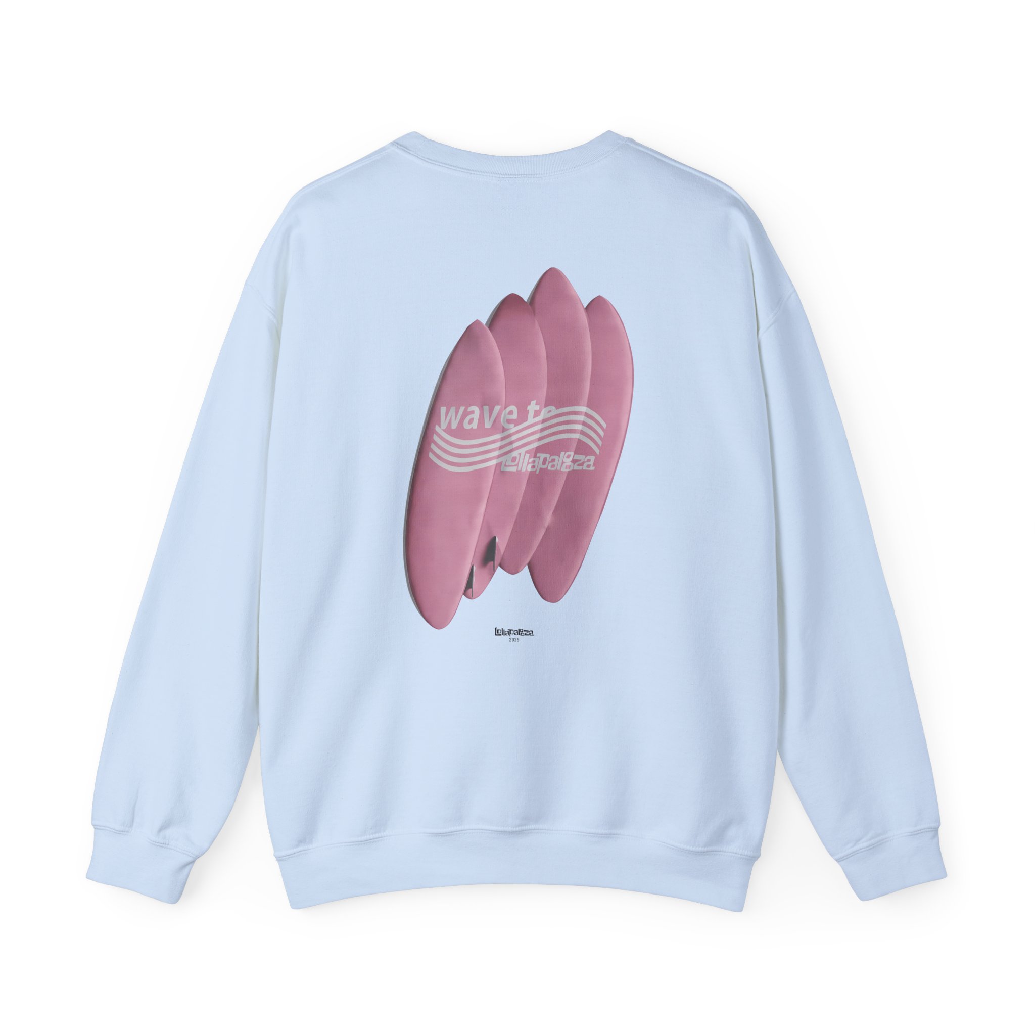 Wave to Earth Lollapolooza Unisex Heavy Blendâ„¢ Crewneck Sweatshirt