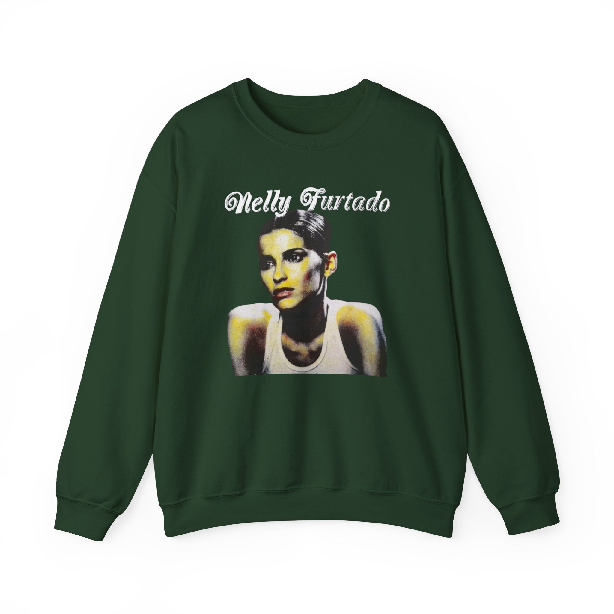 Nelly Furtado Unisex Heavy Blend Crewneck Sweatshirt