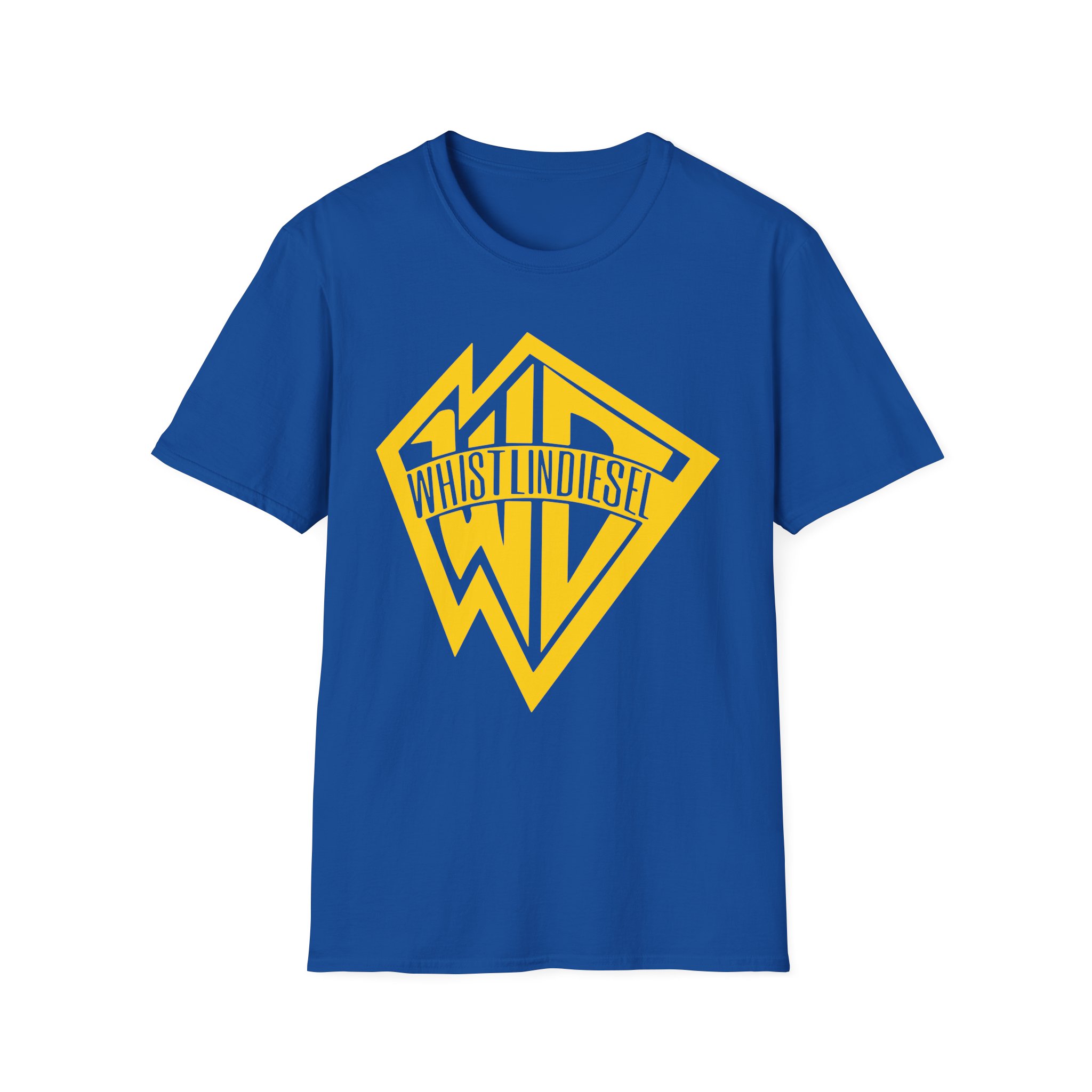 Whistlindiesel Gold Logo Unisex Softstyle T-Shirt