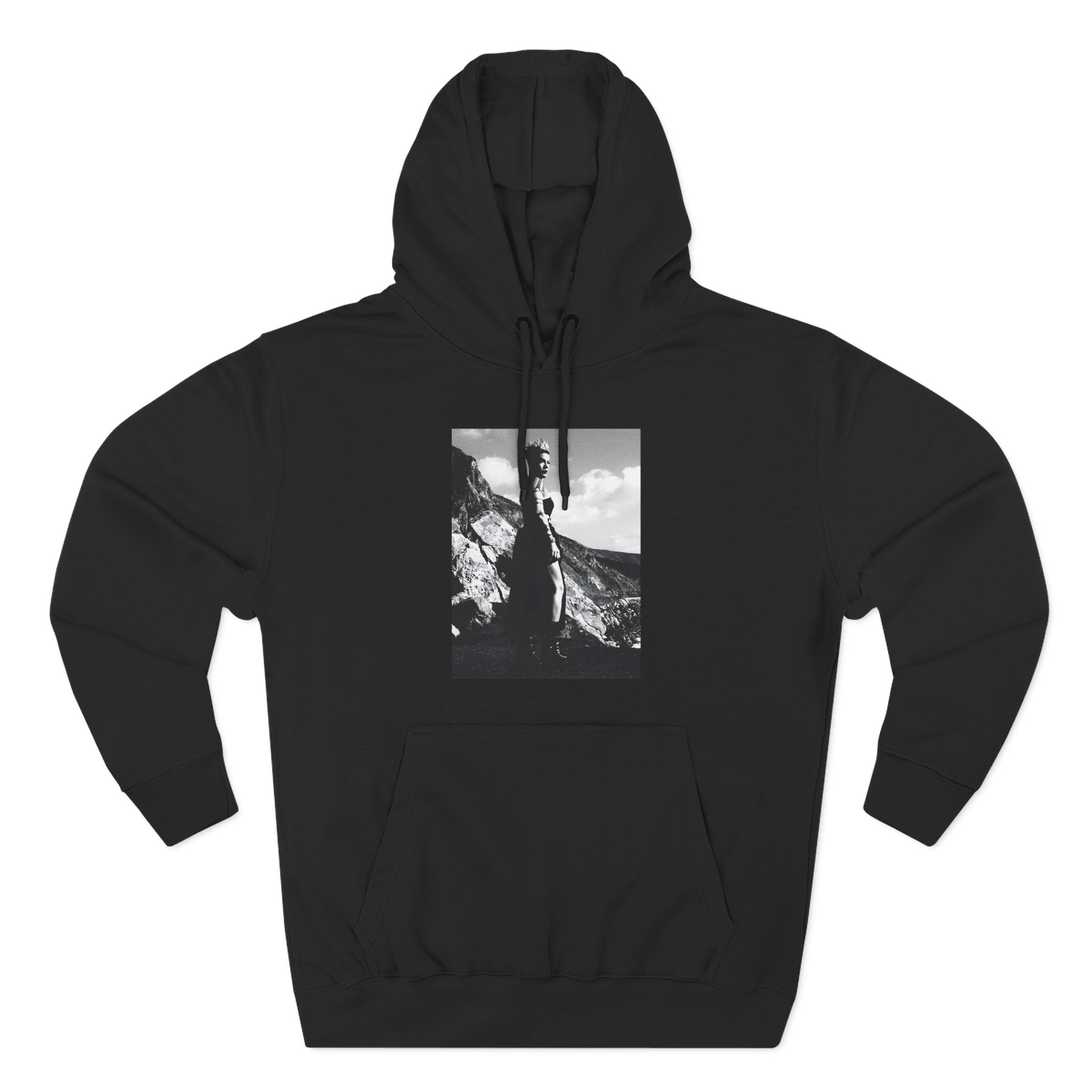 P!nk Trustfall Charcoal Three-Panel Fleece Hoodie