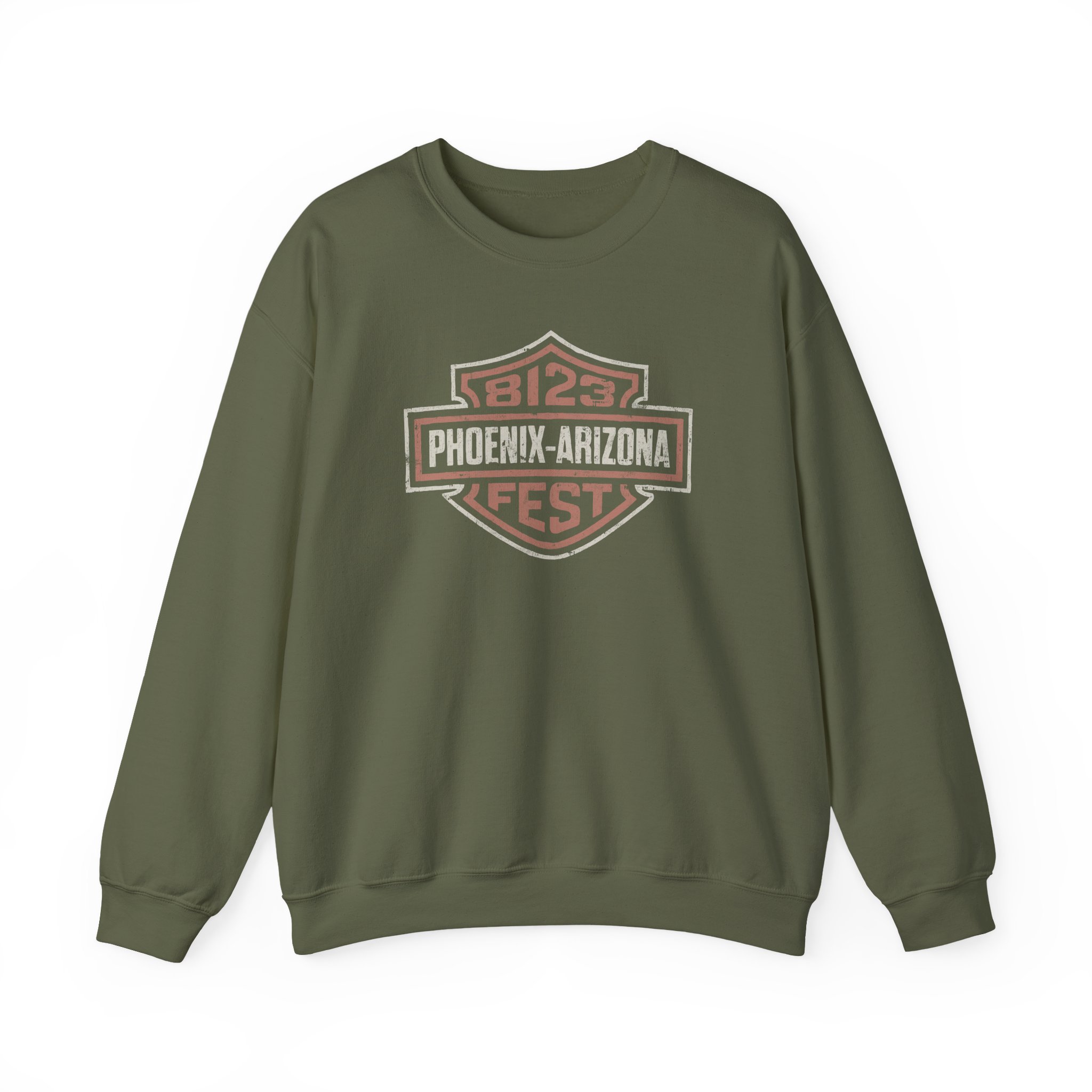 The Maine 8123 Fest Moto Unisex Heavy Blend Crewneck Sweatshirt