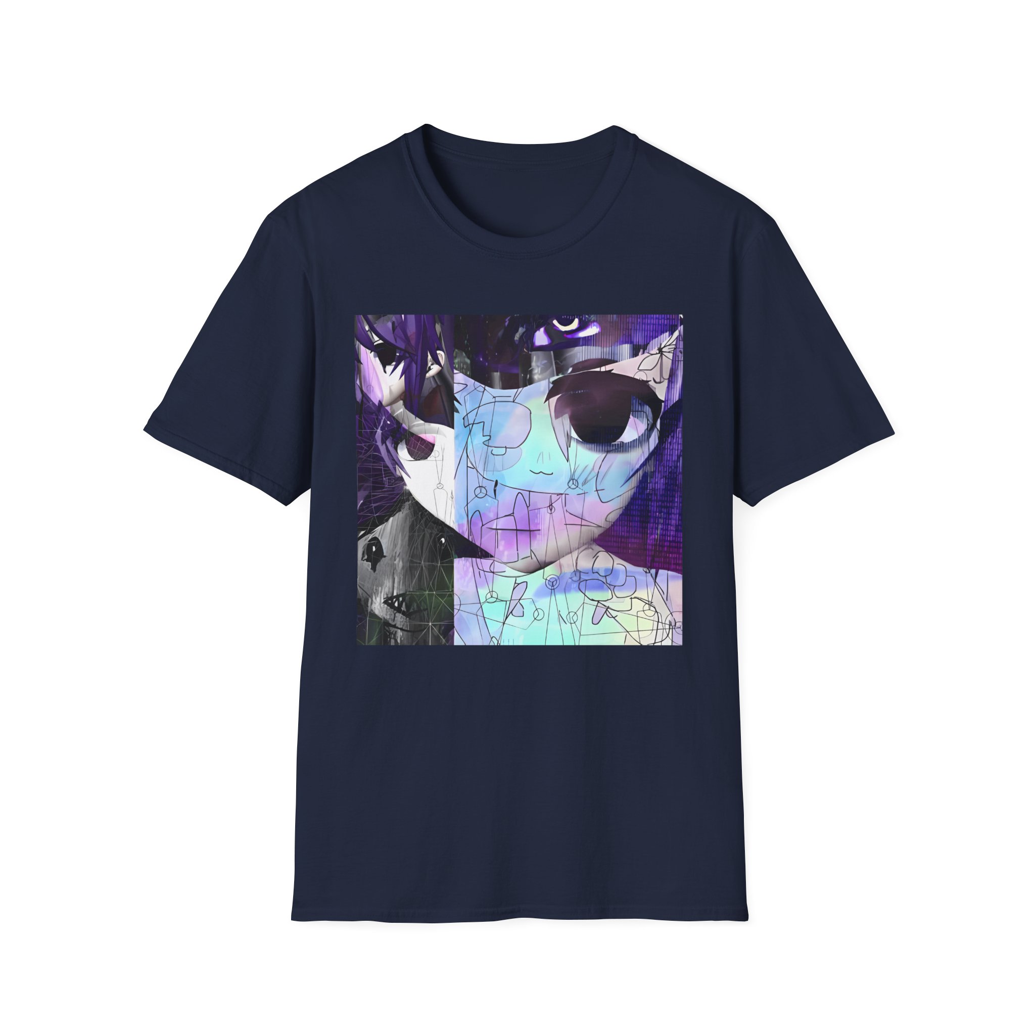 Sewerslvt Skitzofrenia Simulation Album Cover Unisex Softstyle T-Shirt
