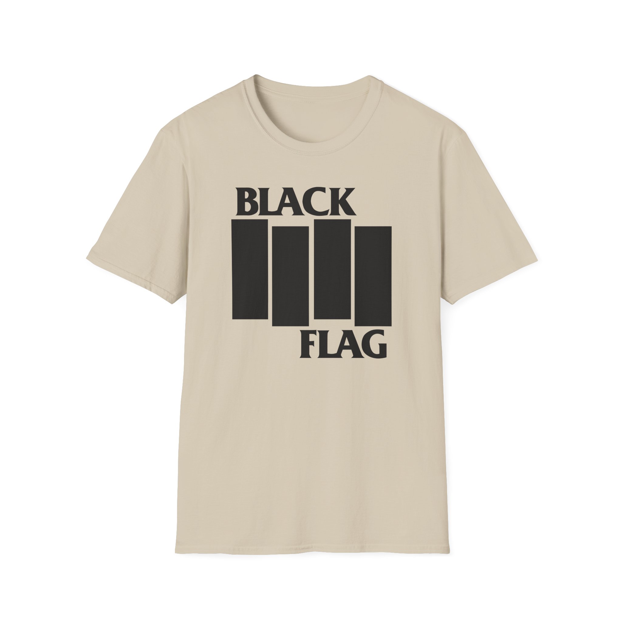 Black Flag Bars Unisex Softstyle T-Shirt