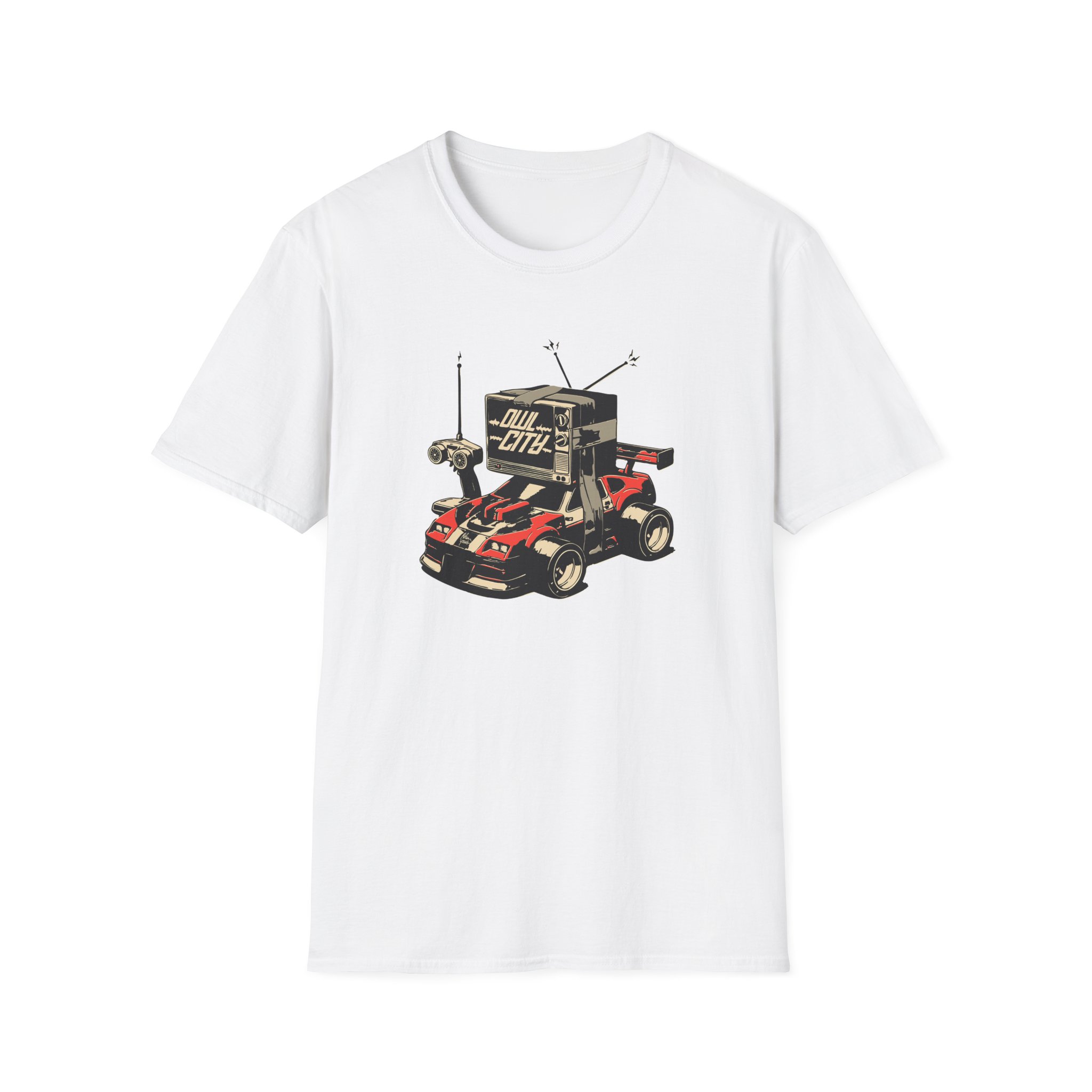 Owl City Rc Car Unisex Softstyle T-Shirt