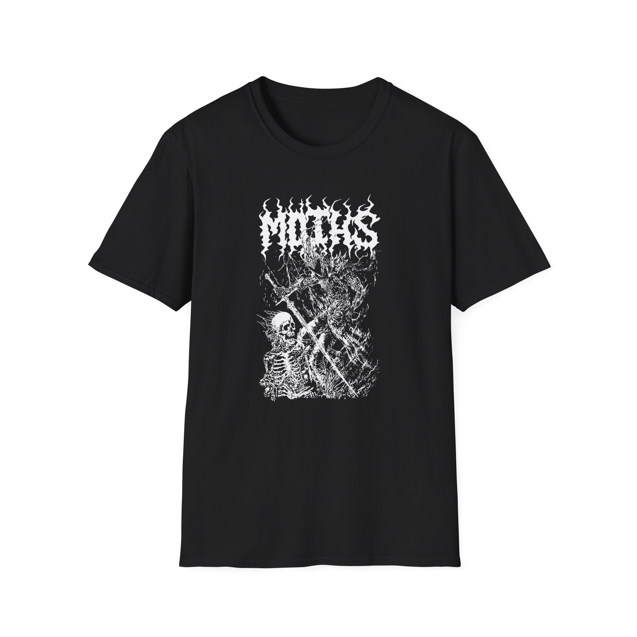 Like Moths to Flames Cycles Unisex Softstyle T-Shirt