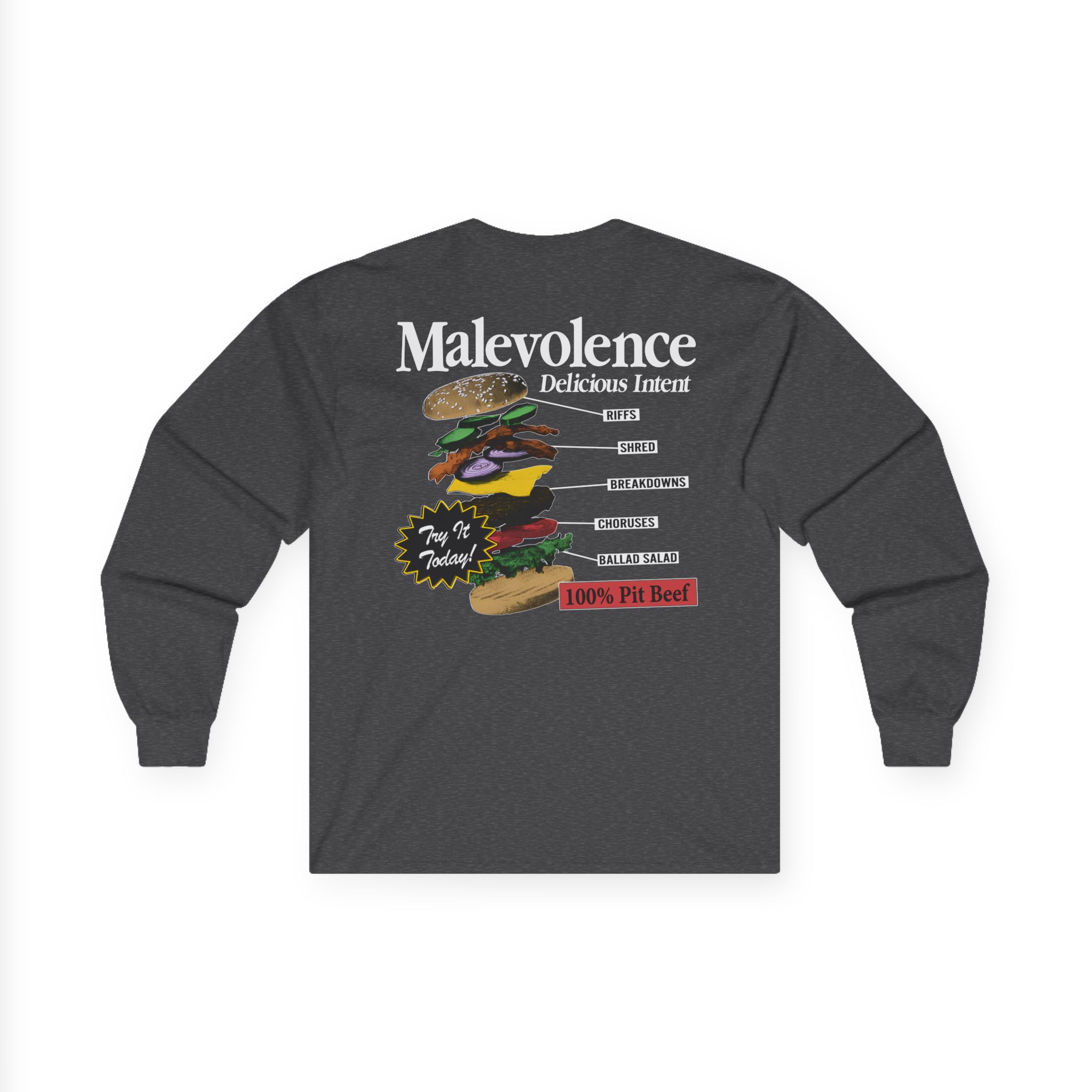 Malevolence Pit Beef Unisex Ultra Cotton Long Sleeve Tee