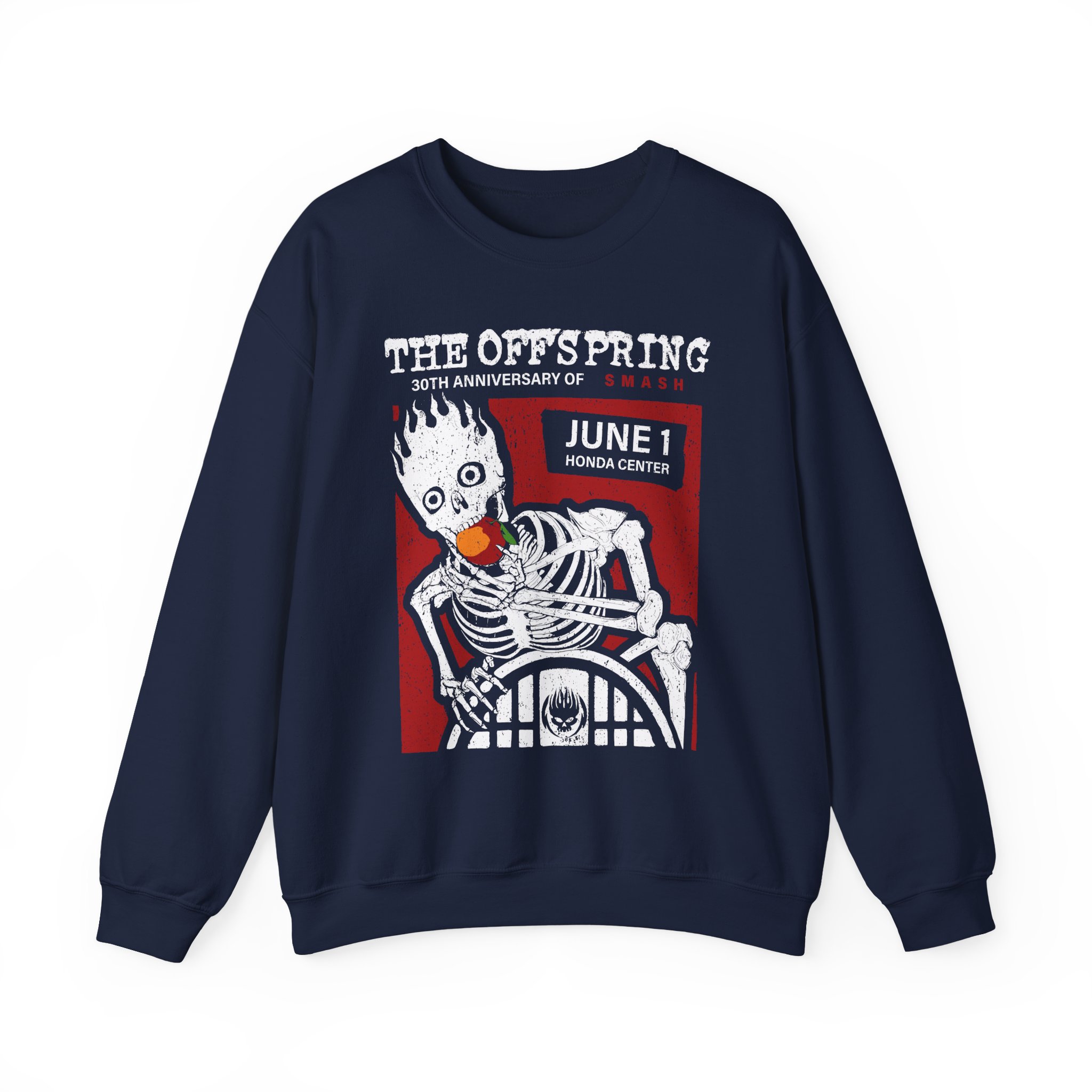 The Offspring Smash Anniversary Show at the Honda Center Unisex Heavy Blendâ„¢ Crewneck Sweatshirt
