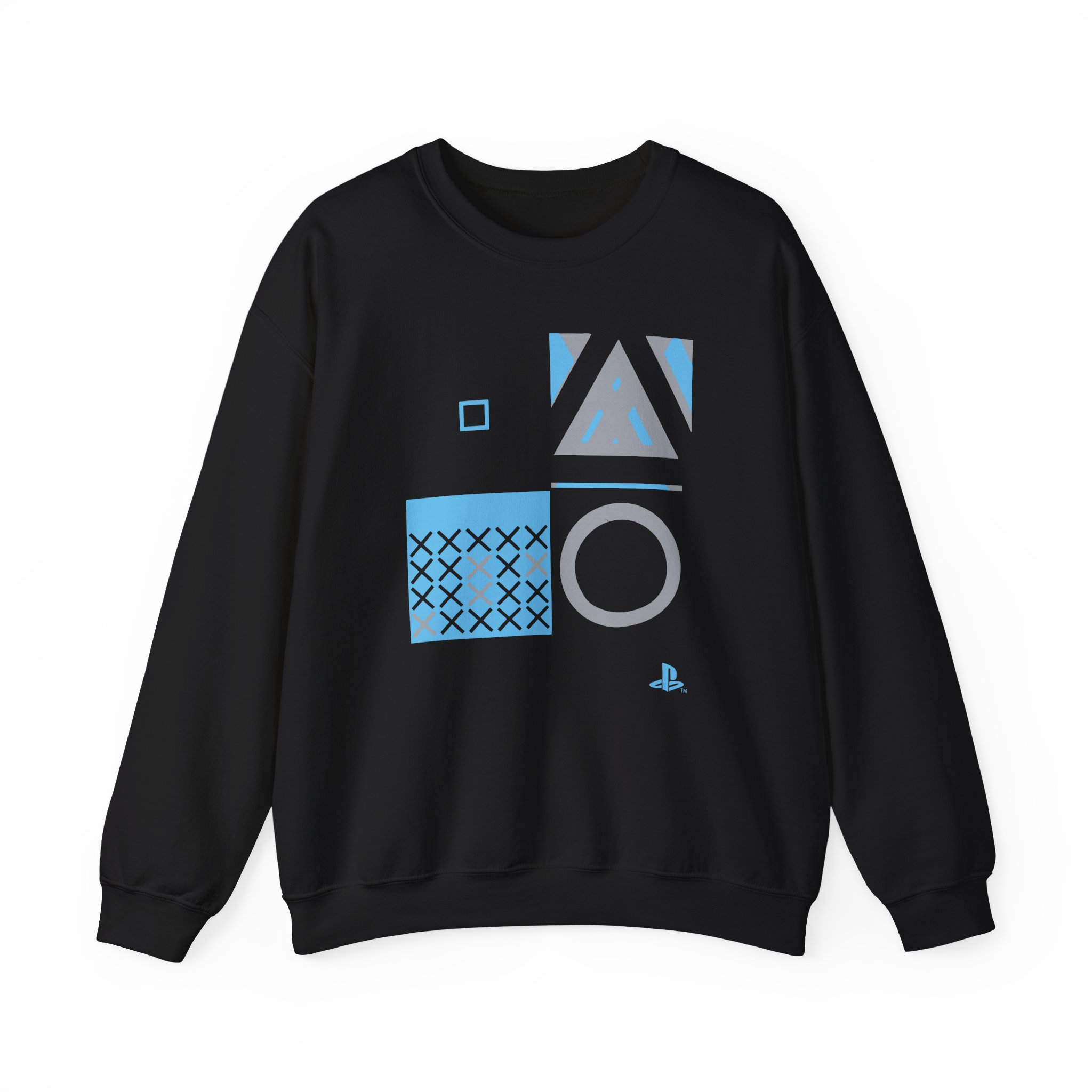Playstation Unisex Heavy Blendâ„¢ Crewneck Sweatshirt
