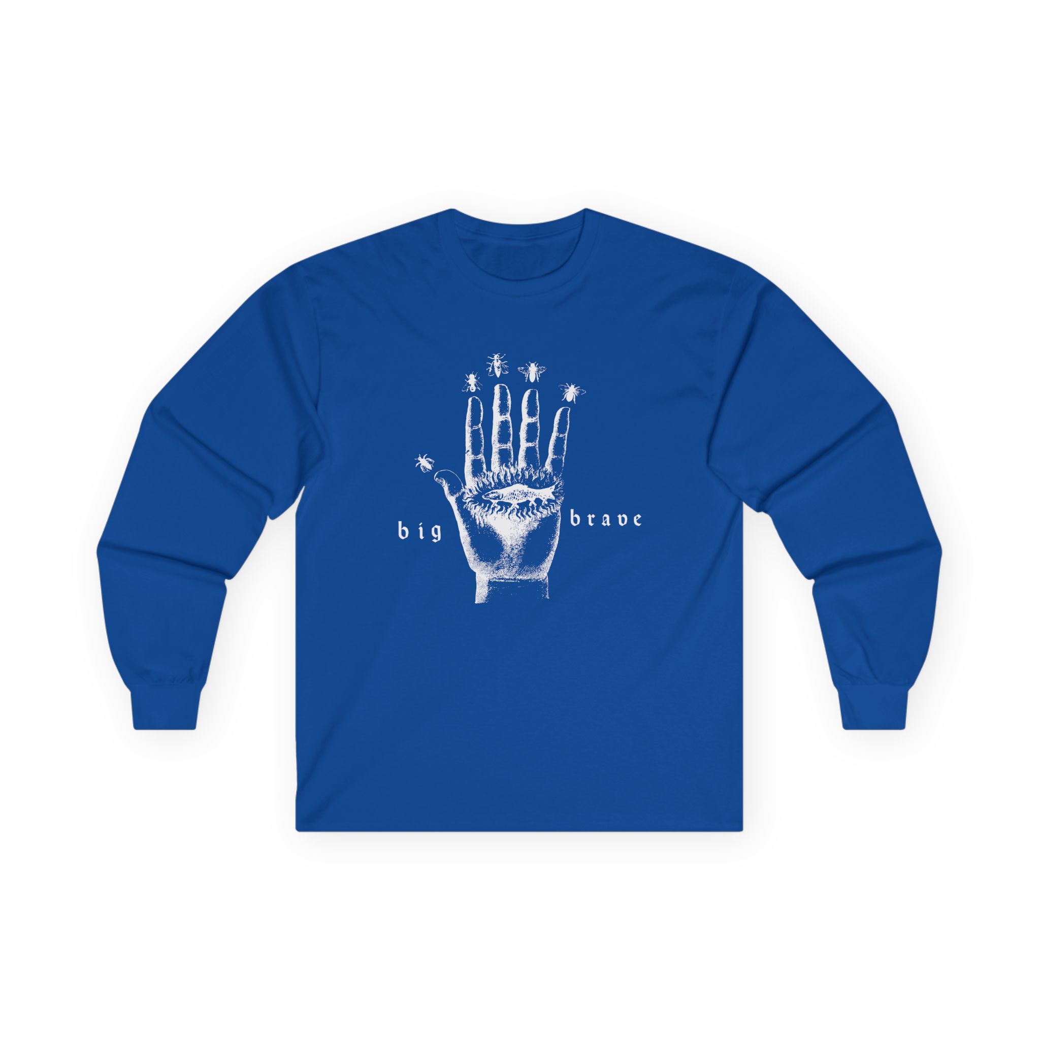 Big Brave Hand Unisex Ultra Cotton Long Sleeve Tee