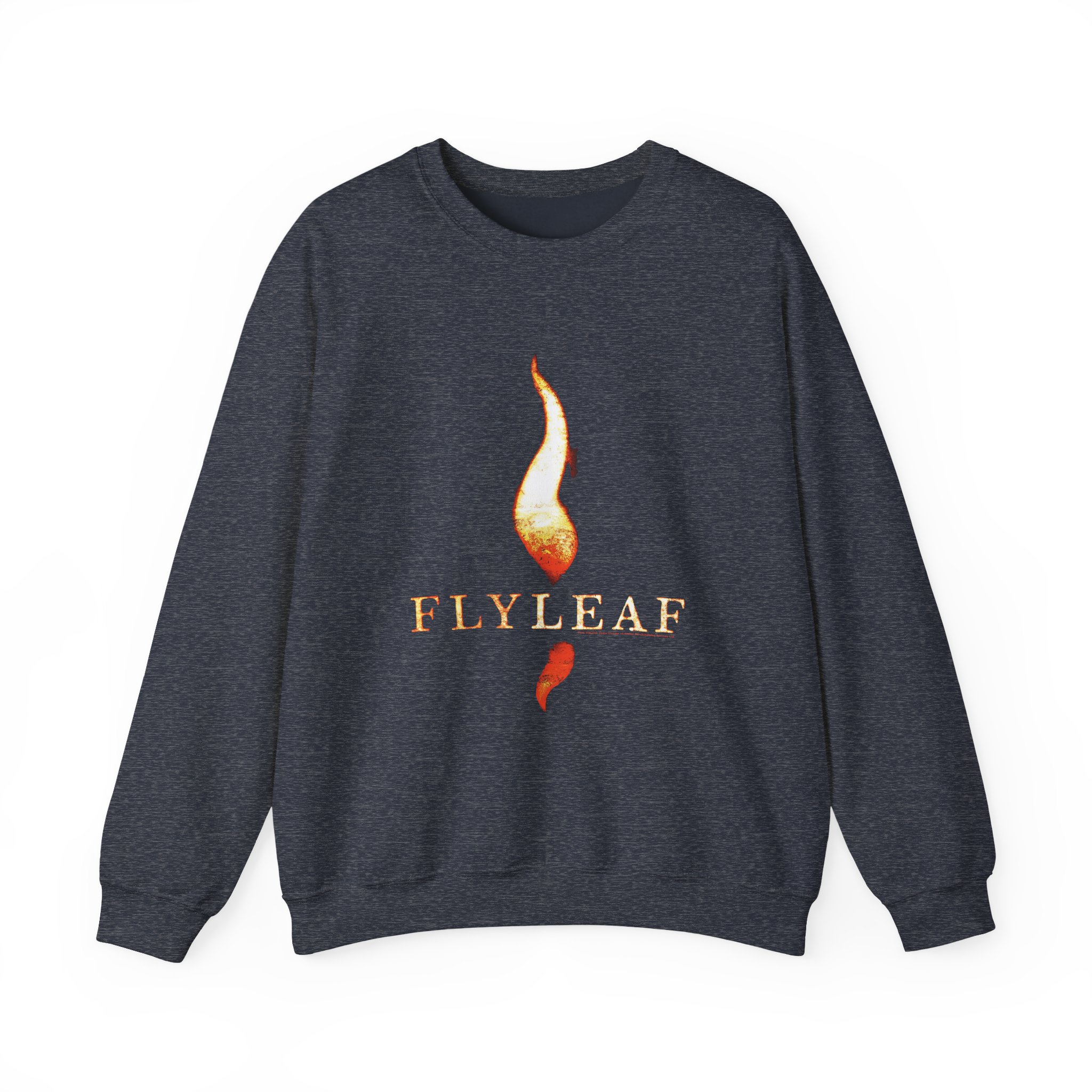Flyleaf Flame Logo Unisex Heavy Blendâ„¢ Crewneck Sweatshirt