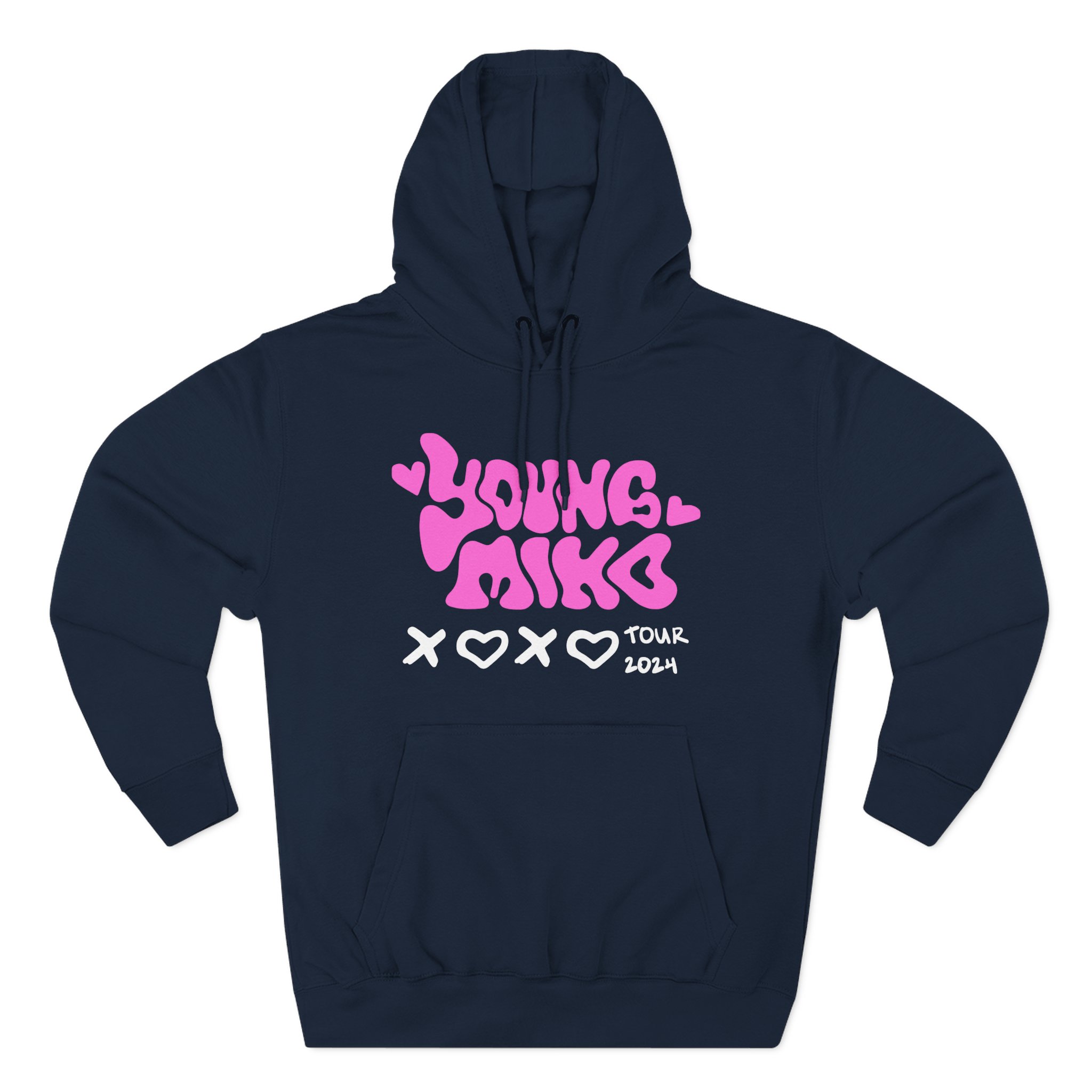 Young Miko Three-Panel Fleece Hoodie