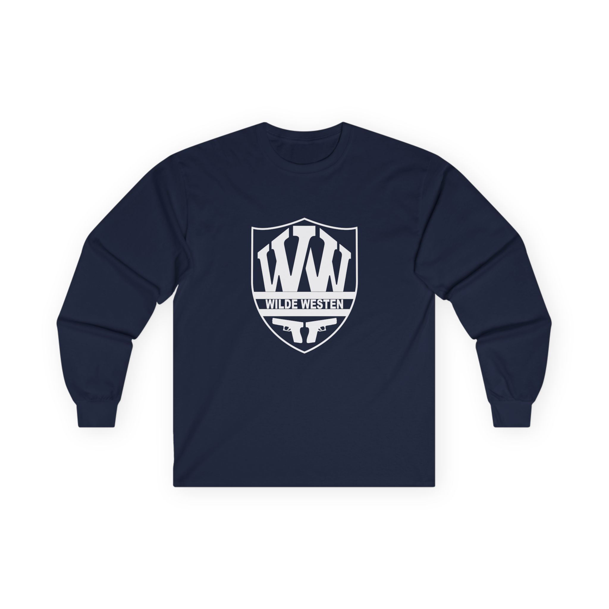 Mula B Louis Wilde Westen Logo Unisex Ultra Cotton Long Sleeve Tee