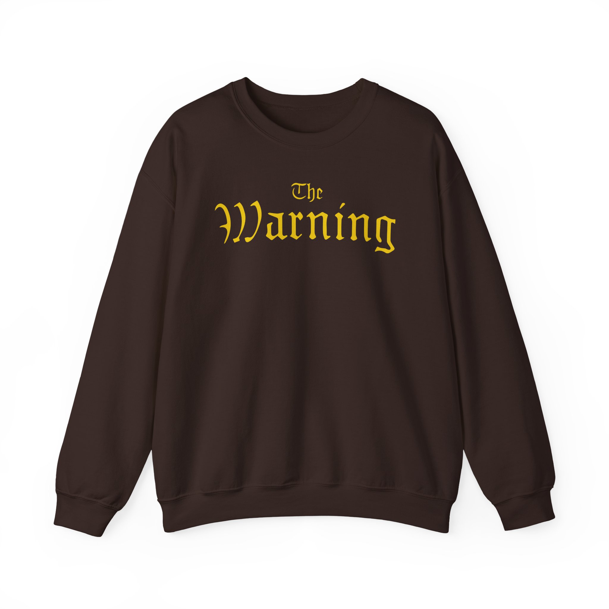 The Warning Gold TW Logo Unisex Heavy Blendâ„¢ Crewneck Sweatshirt