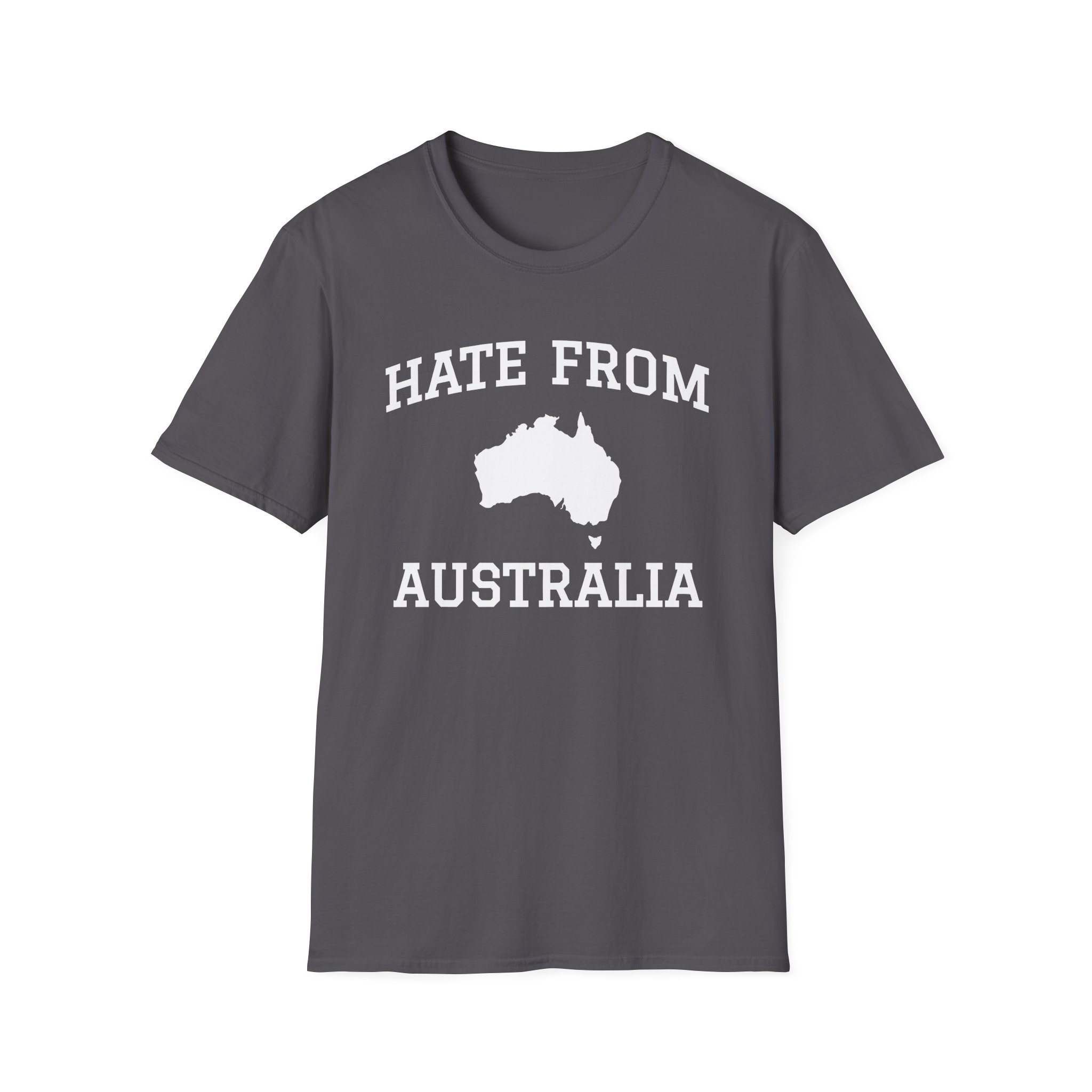 Ymh Hate From Australia Unisex Softstyle T-Shirt