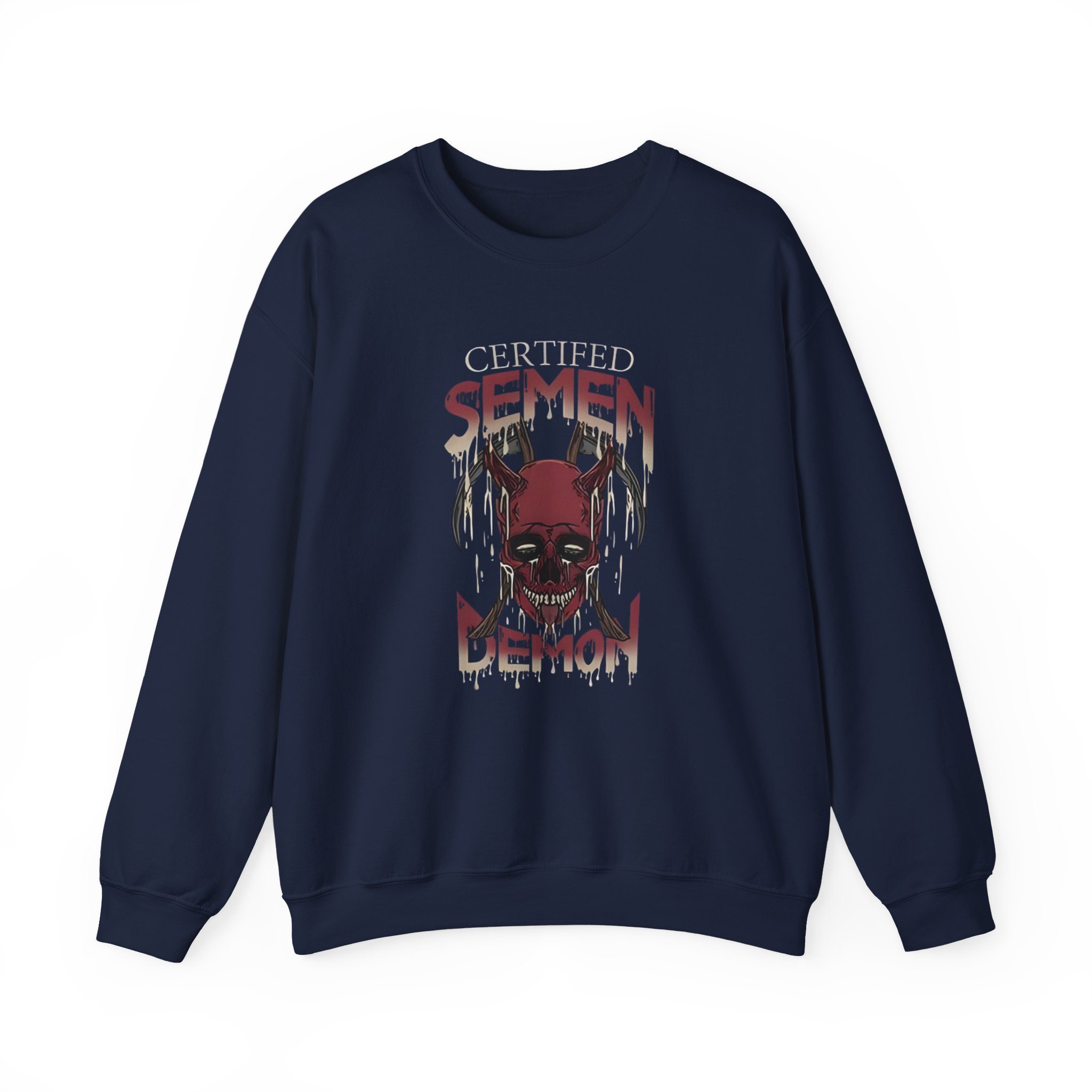 Matt Rife Demon Unisex Heavy Blendâ„¢ Crewneck Sweatshirt