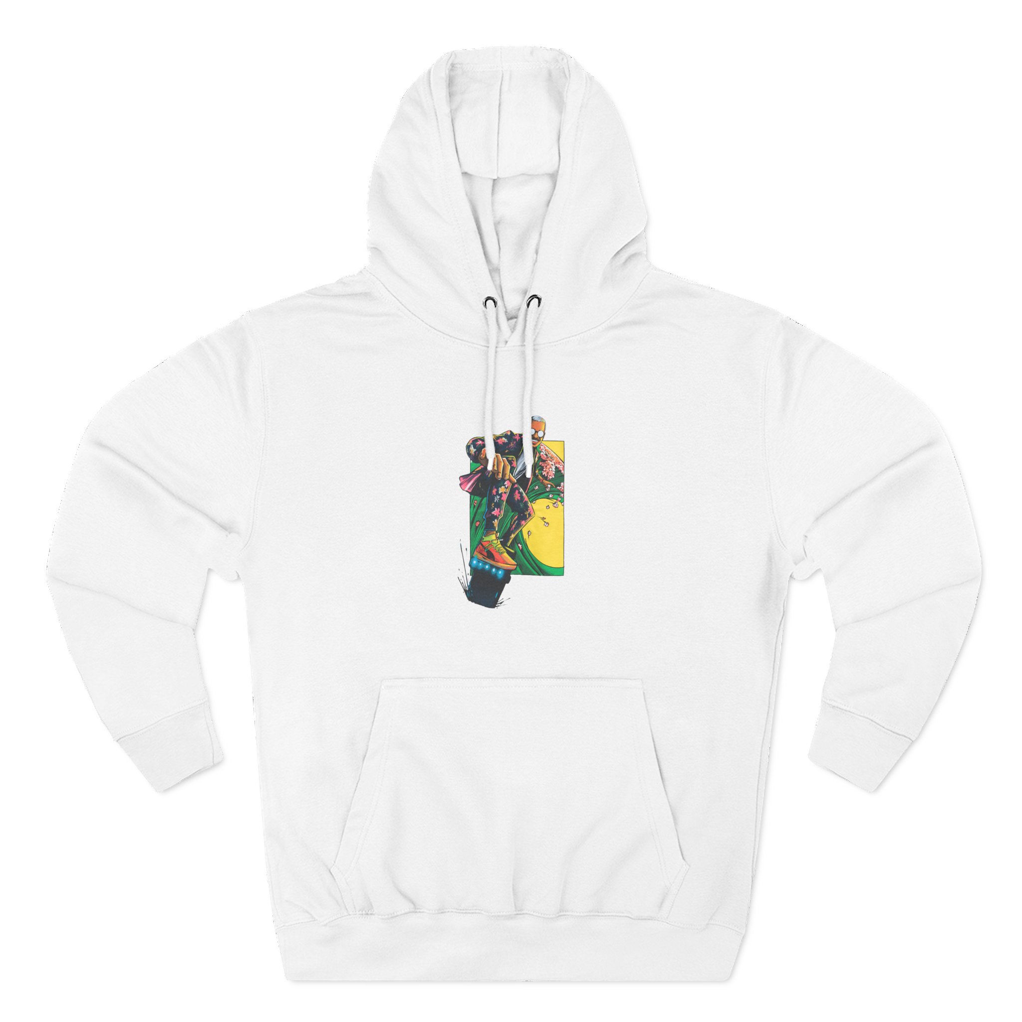 Ben Cristovao Three-panel Fleece Hoodie