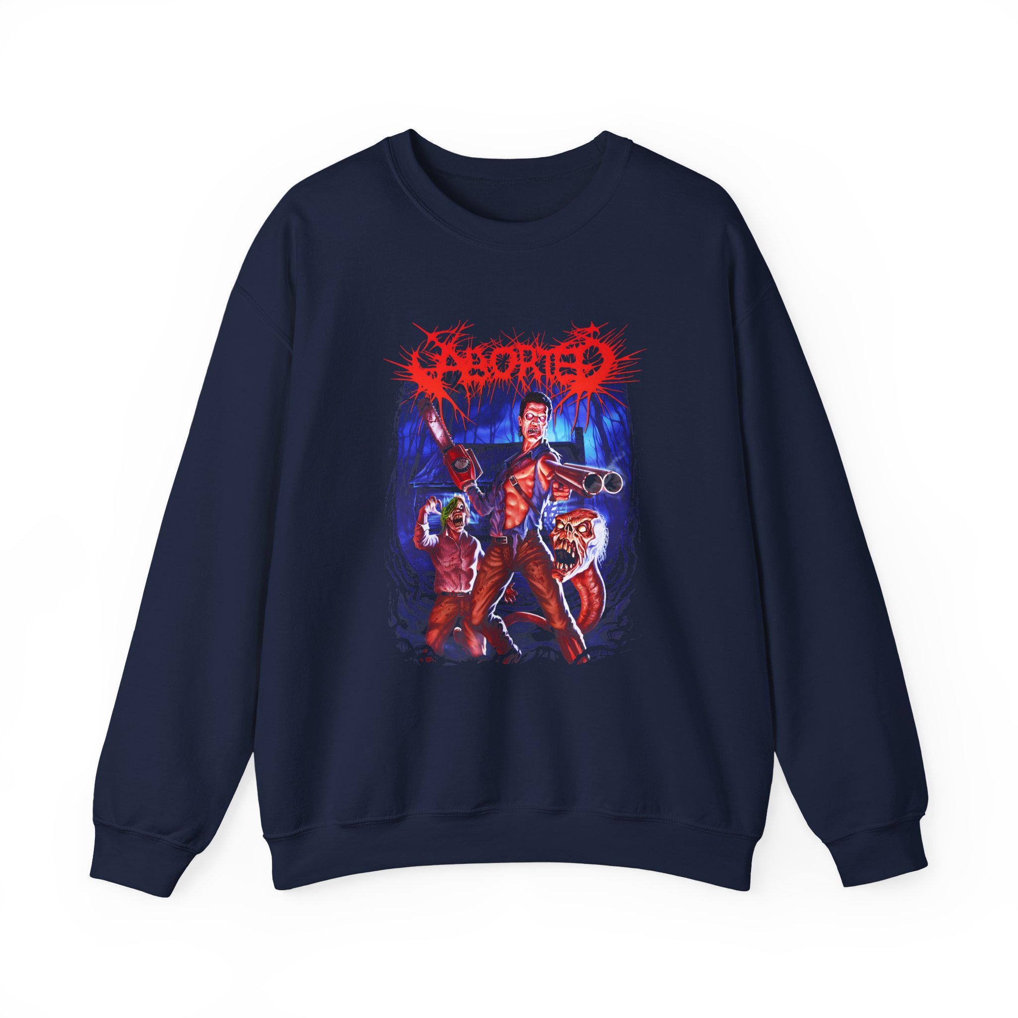 Aborted Ashy Blasty Unisex Heavy Blendâ„¢ Crewneck Sweatshirt