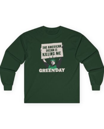 Green Day Lady Liberty Protest Unisex Ultra Cotton Long Sleeve Tee