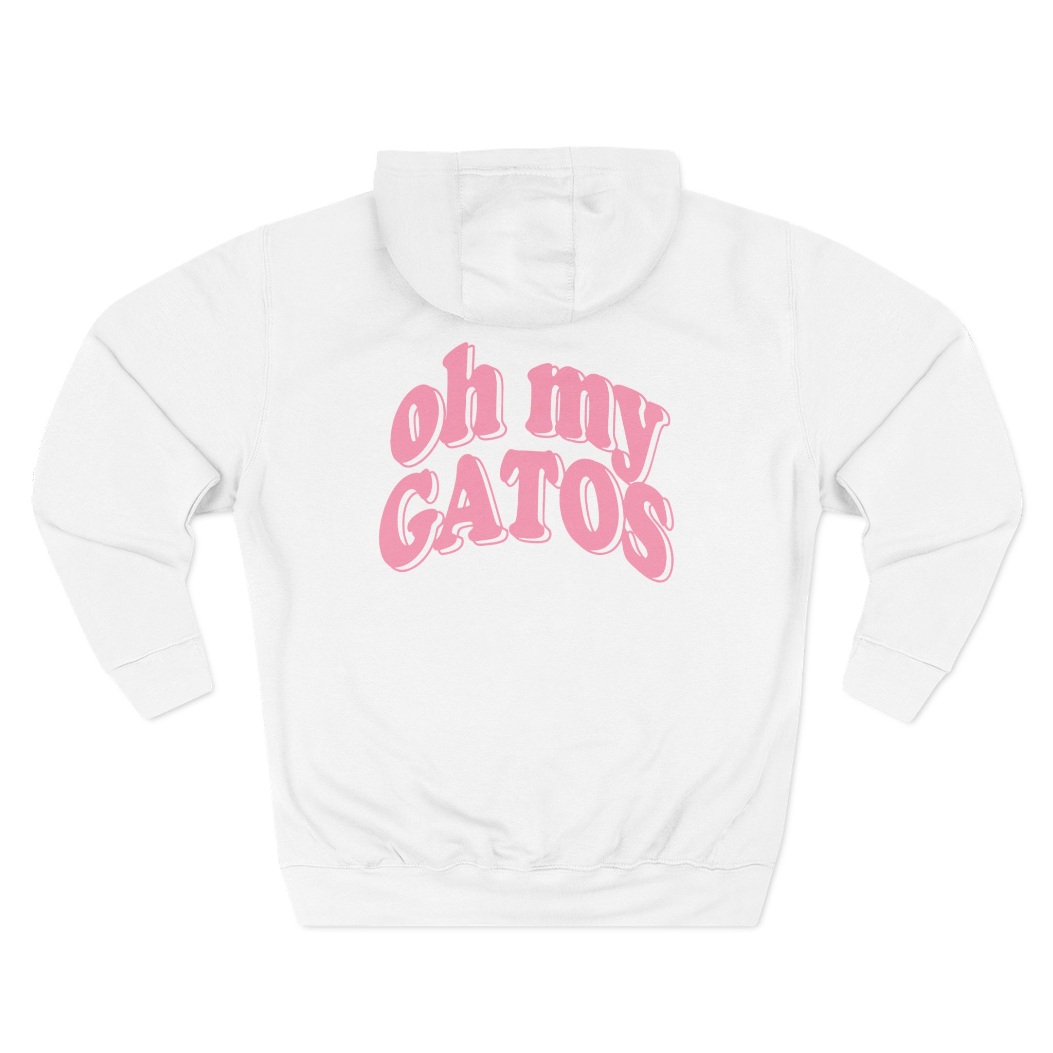 Shawty Bae Oh My Gatos Three-Panel Fleece Hoodie